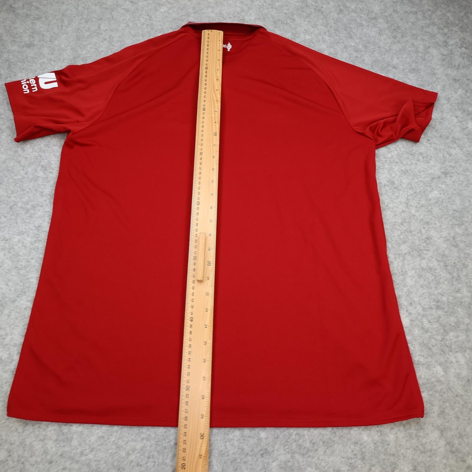 Liverpool Shirt Mens XL Red Home 2018 2019 Football New Balance Soccer Jersey photo 11