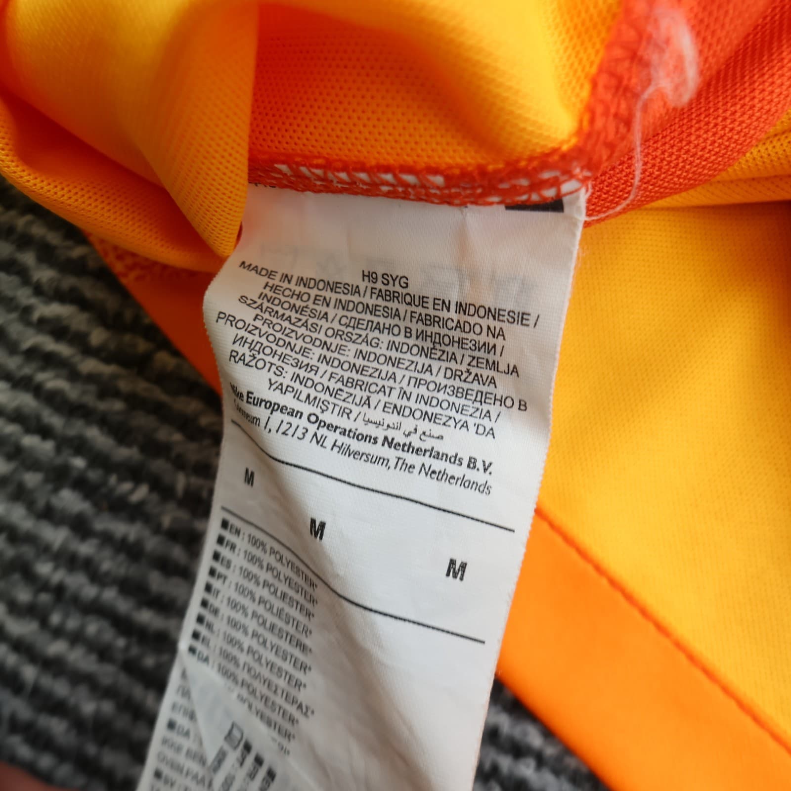 Tottenham Hotspur Shirt Medium Orange GoalKeeper Kit 2019 2020 Nike Spurs Jersey photo 13