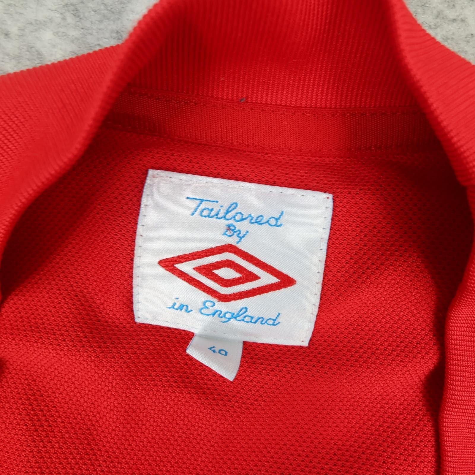 England Away Shirt Mens Large Red 2010 Football Umbro Rooney 10 Jersey Top photo 7