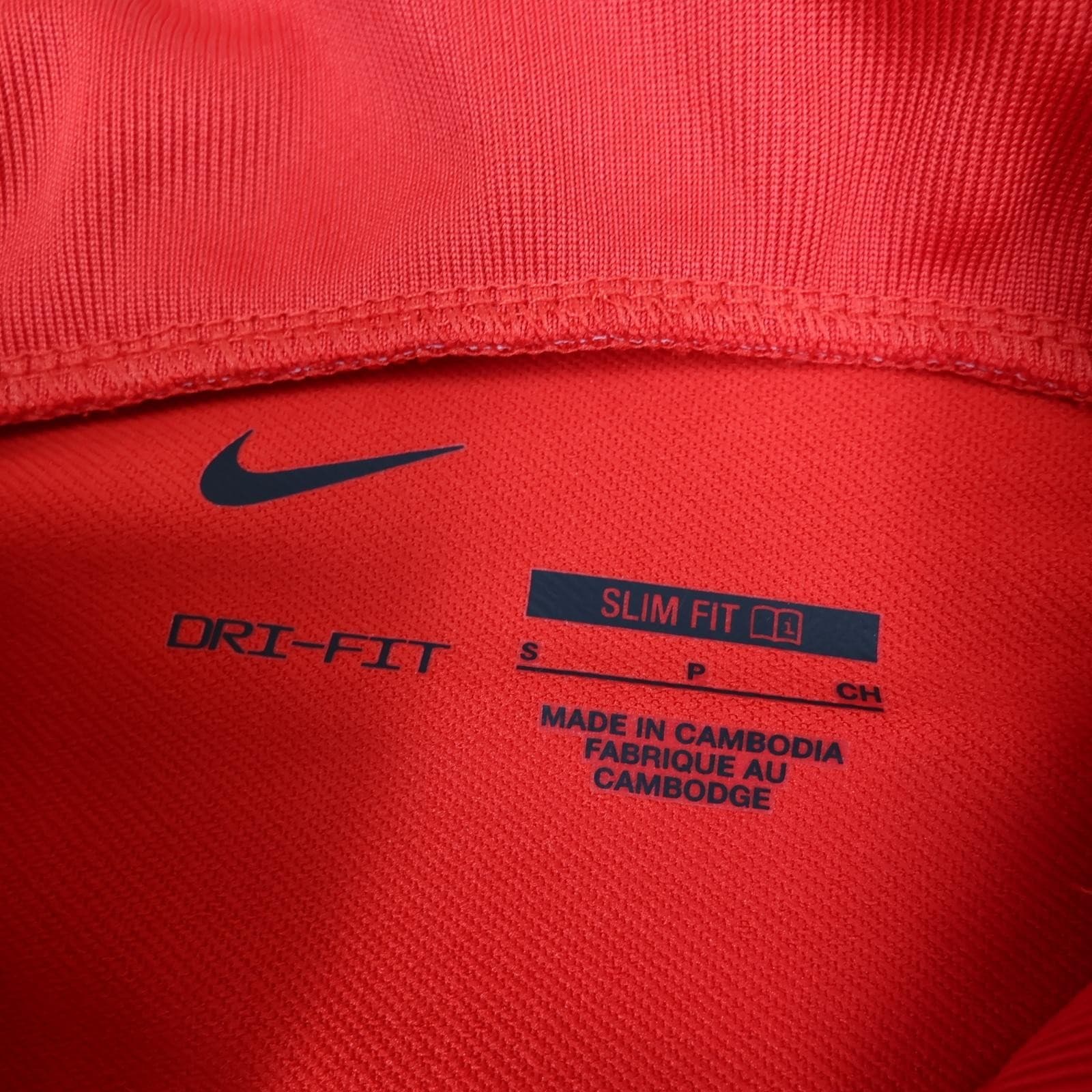 Sunderland Training Top Mens Small Red EFL Football Nike Dri-FIT Soccer Jersey photo 4