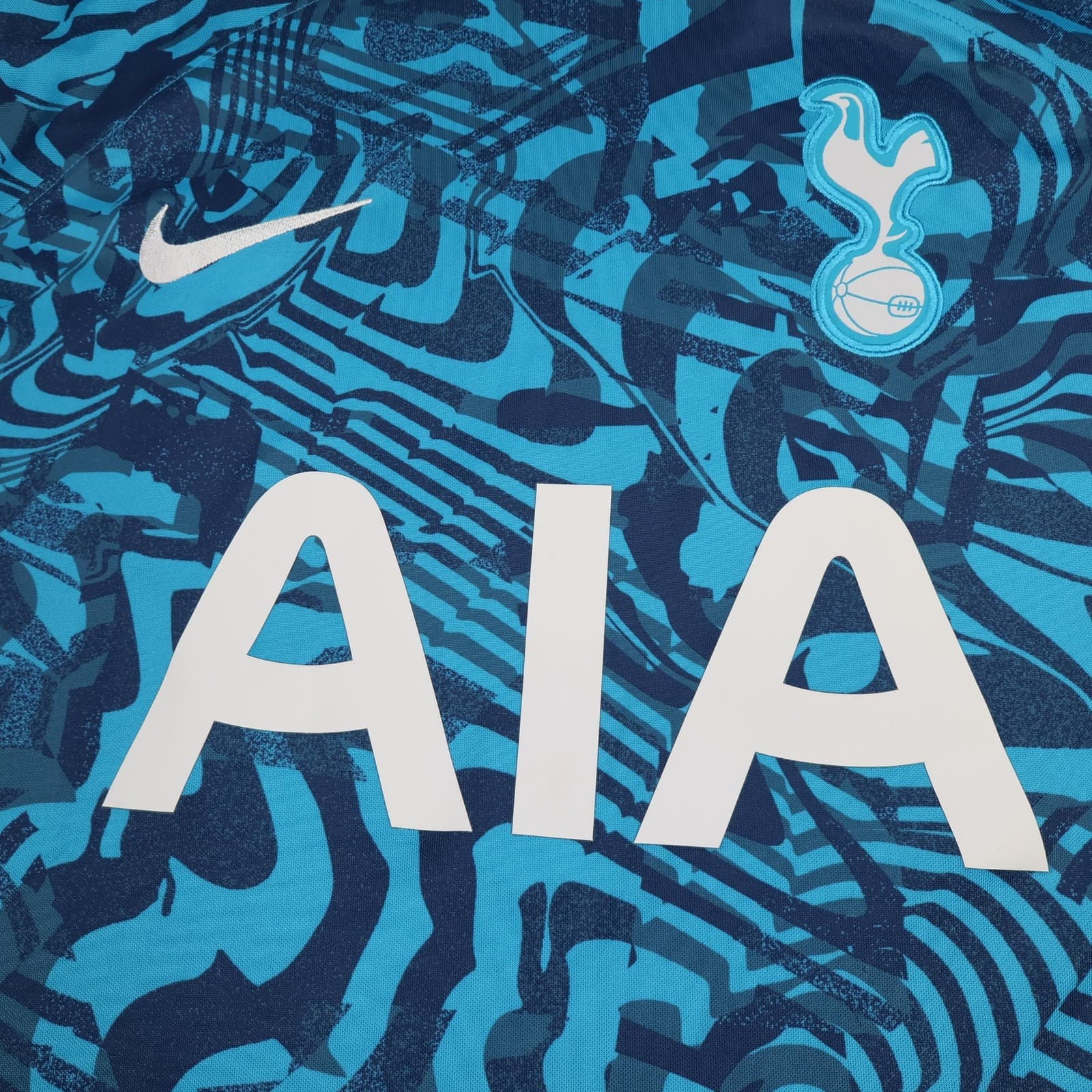 Tottenham Hotspur Shirt Mens Medium Blue Third 2022 2023 Football Nike AIA photo 3