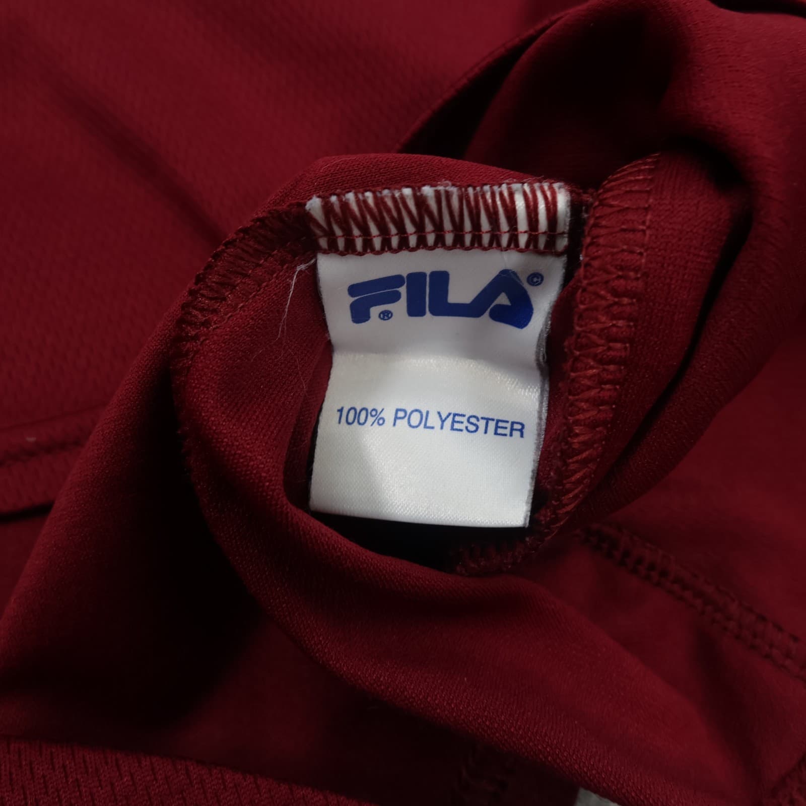Vintage West Ham Shirt Medium Burgundy 1999 2001 Fila Home Shirt Vintage Jersey photo 12