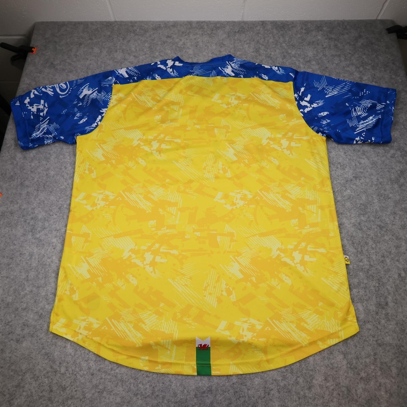 Colwyn Bay FC Shirt Mens 4XL Yellow Away 2024 2026 Football Soccer Jersey Ecokit photo 2