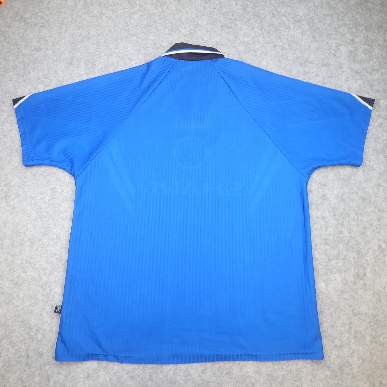 Vintage Manchester United Shirt Mens XL Blue EPL 1996 1998 Umbro Sharp 90s photo 2