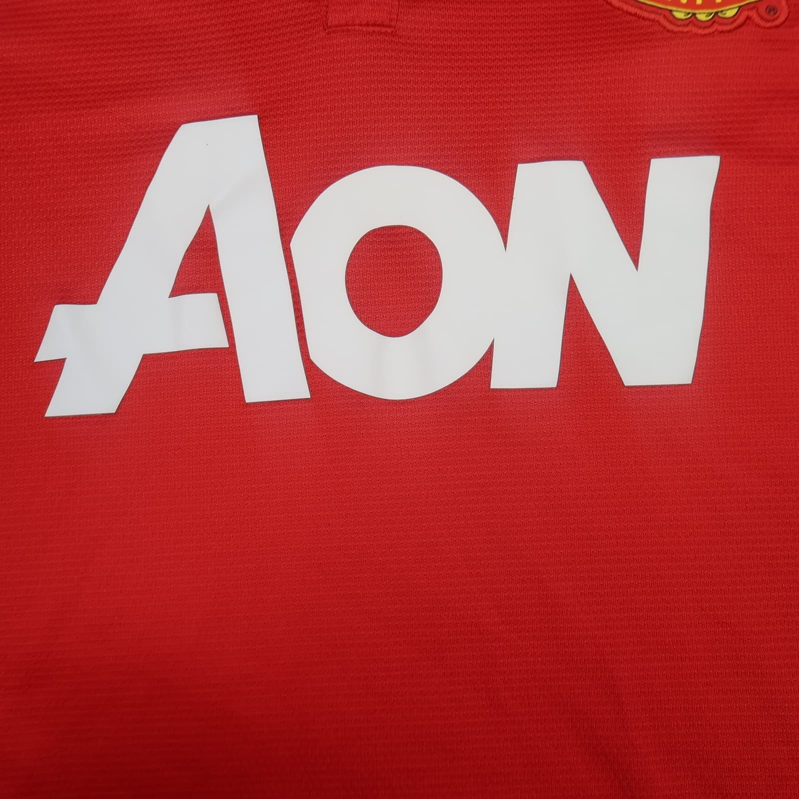 Manchester United Shirt Extra Large Red Home Kit 2013 2014 Nike Soccer Jersey photo 4