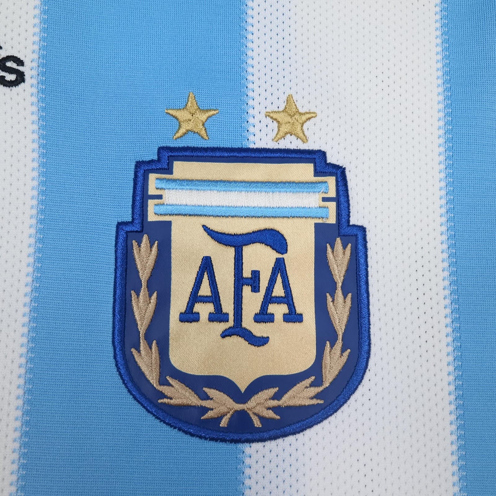 Argentina Home Shirt Mens Large Blue 2010 2011 Football Adidas Messi 10 Jersey photo 8