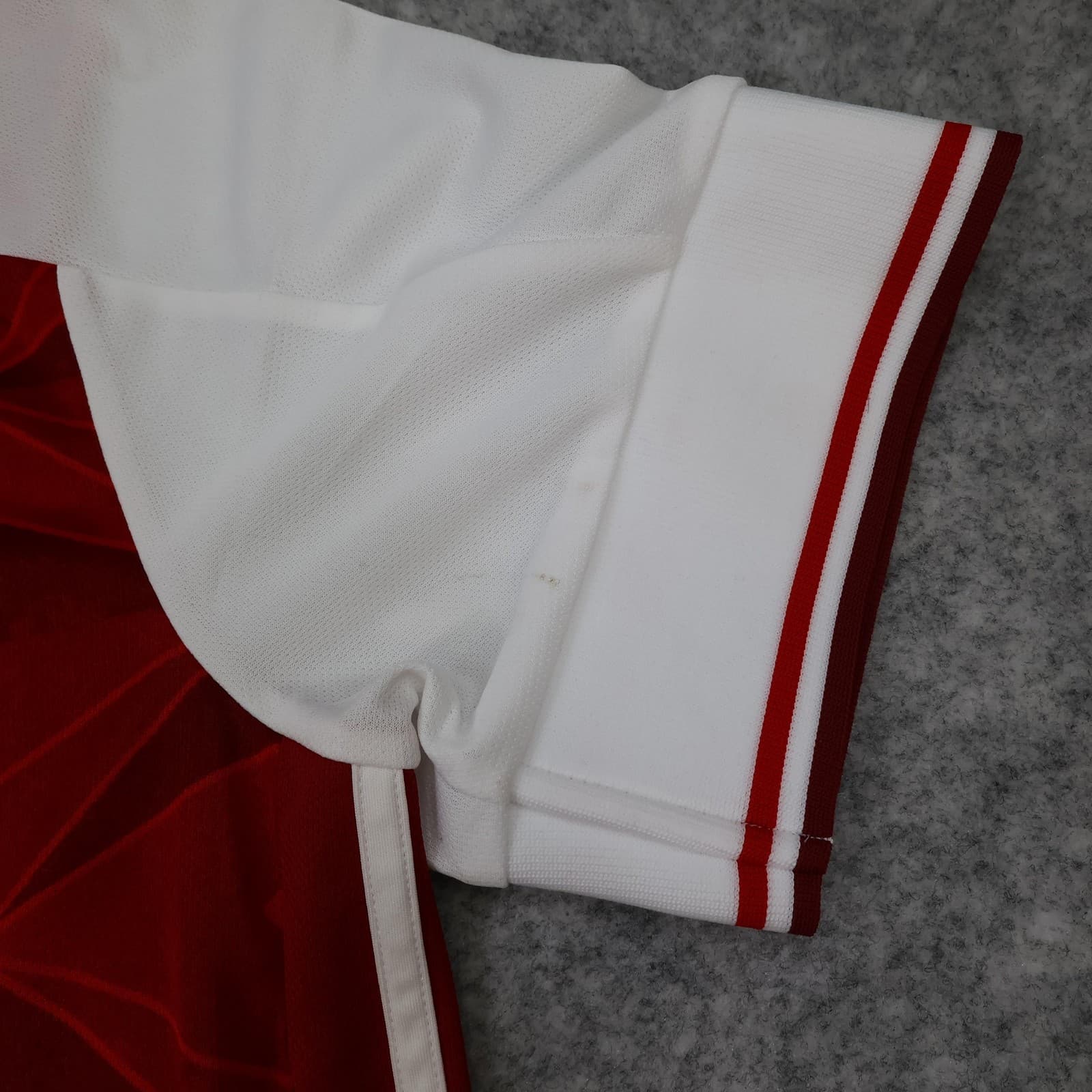 Arsenal Shirt Mens Large Red Home 2020 2021 EPL Football Adidas Emirates Saka 7 photo 7