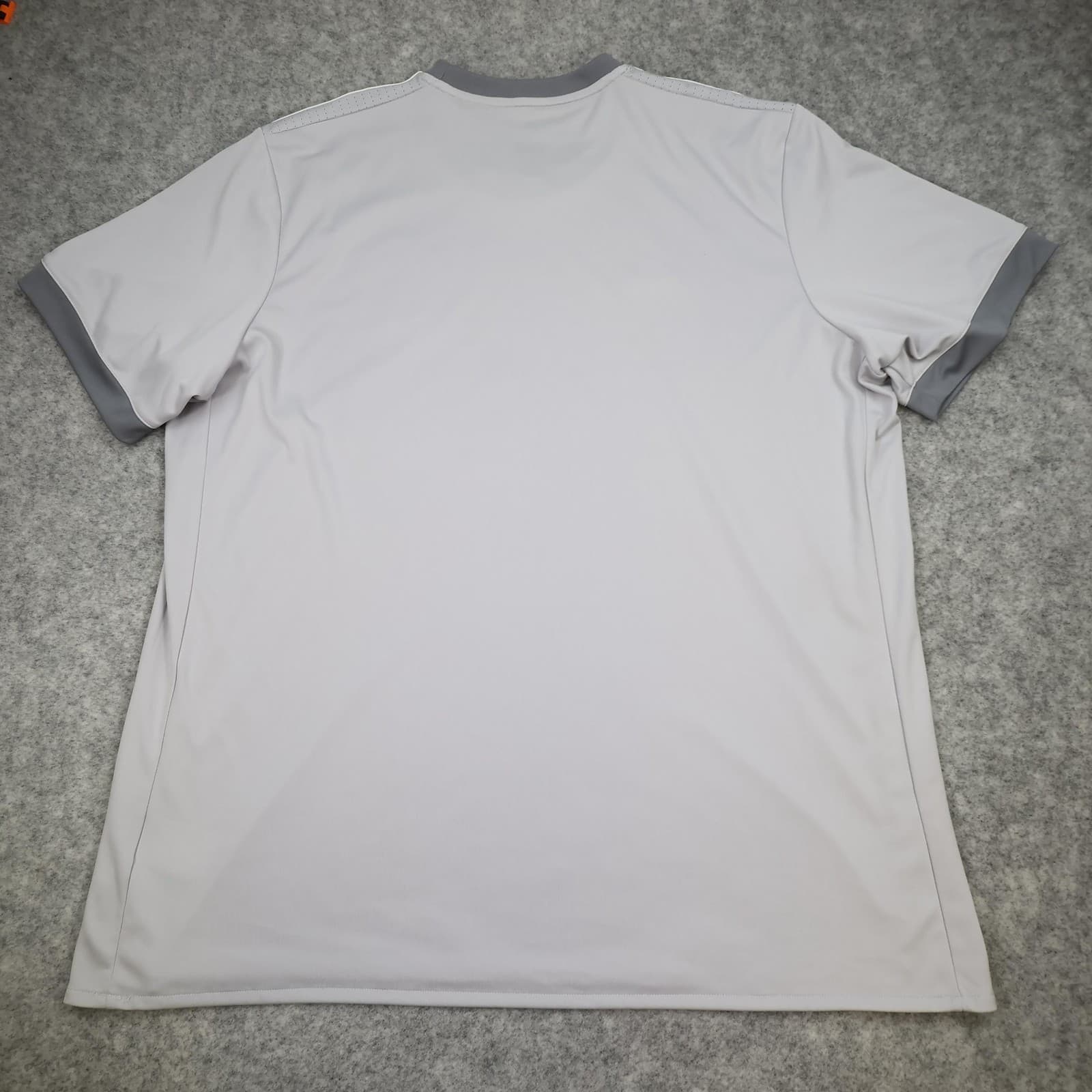 Manchester United Shirt Mens 2XL Grey 3rd Kit 2017 2018 Football Adidas Jersey photo 2