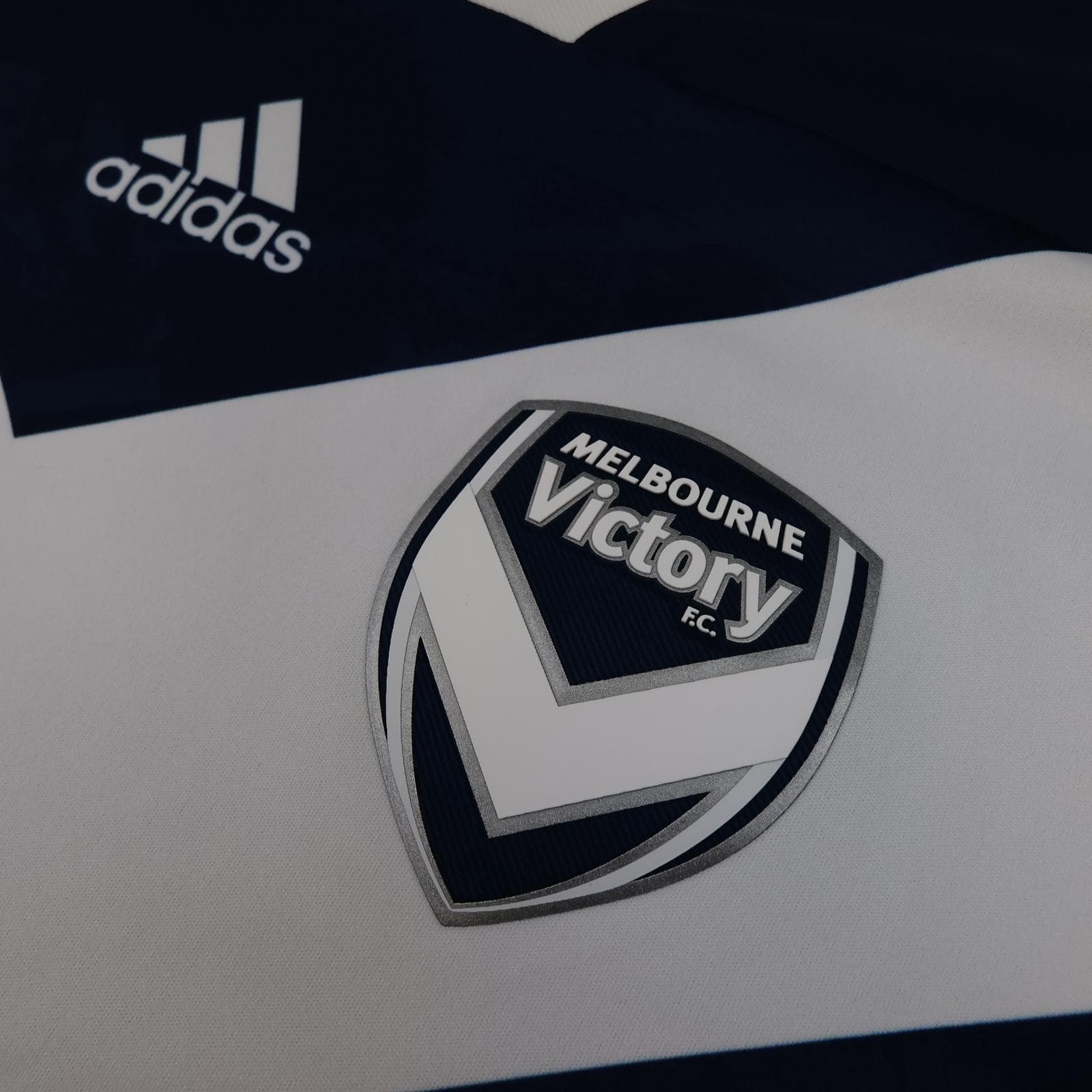 Melbourne Victory Shirt Mens XL Blue Home 2020 2021 Adidas Soccer Jersey photo 4
