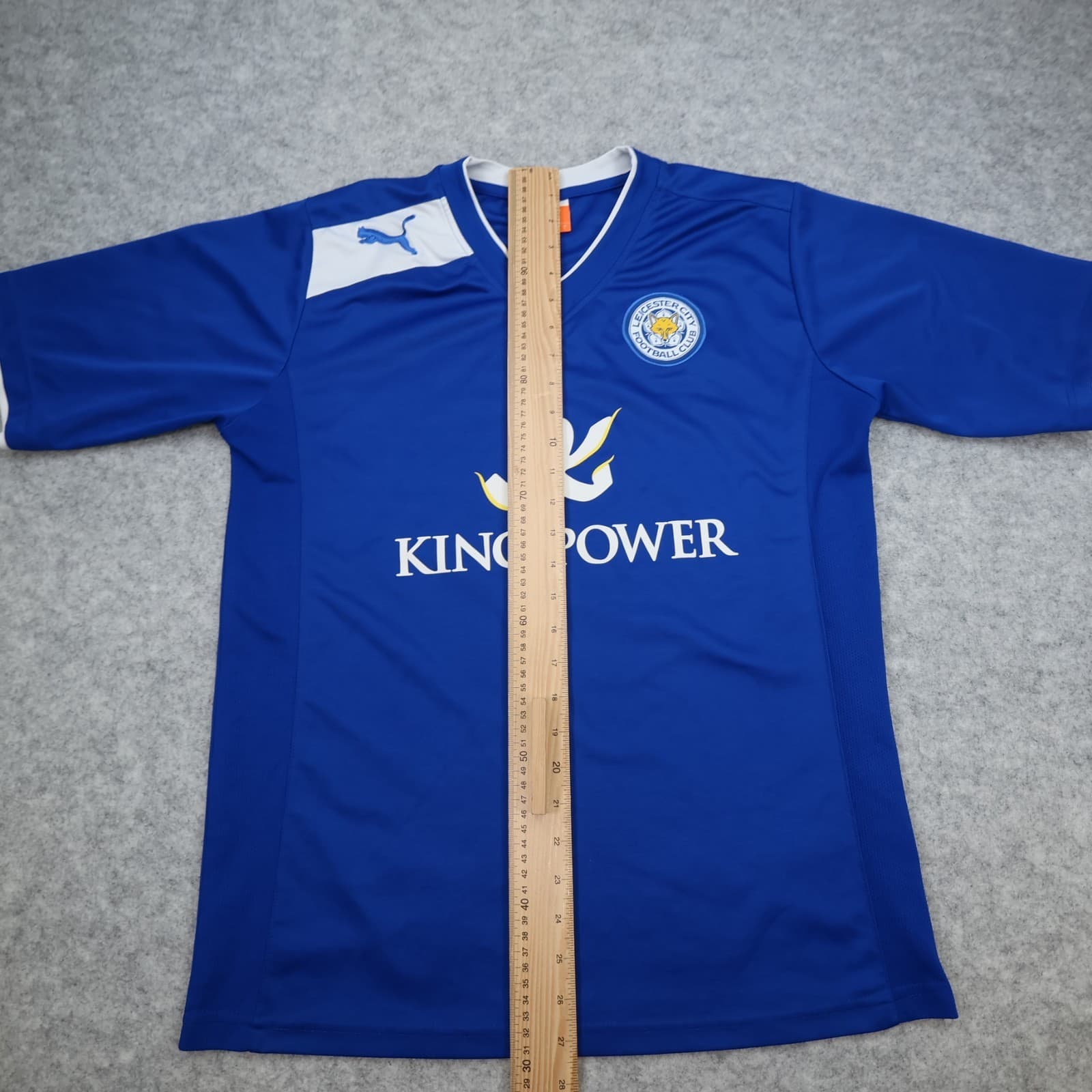 Leicester City Shirt Large Blue Home kit 2012 2013 Puma Soccer Jersey Football photo 11
