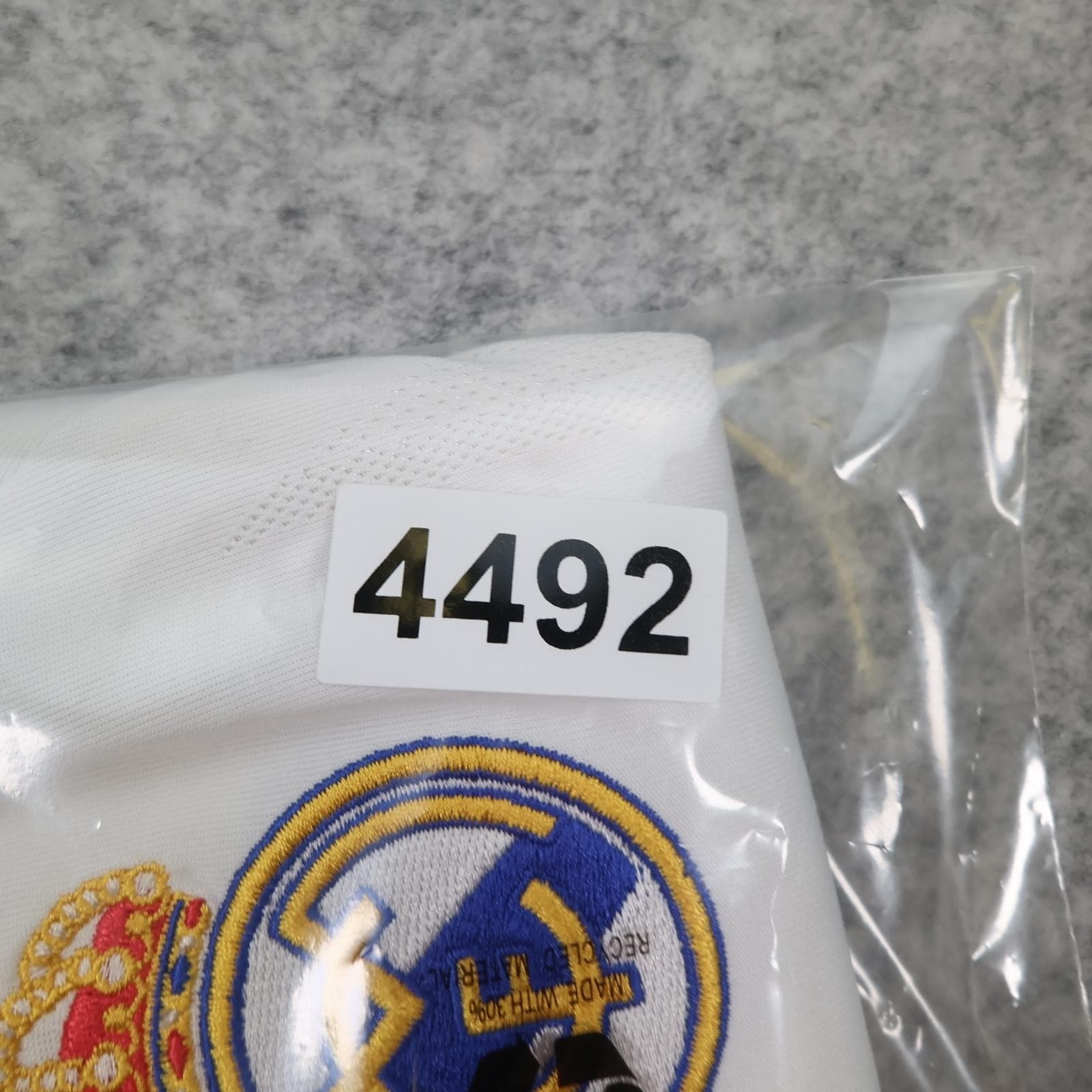 Real Madrid Shirt Mens Medium White Home 2020 2021 Adidas Emirates Fly Better photo 14