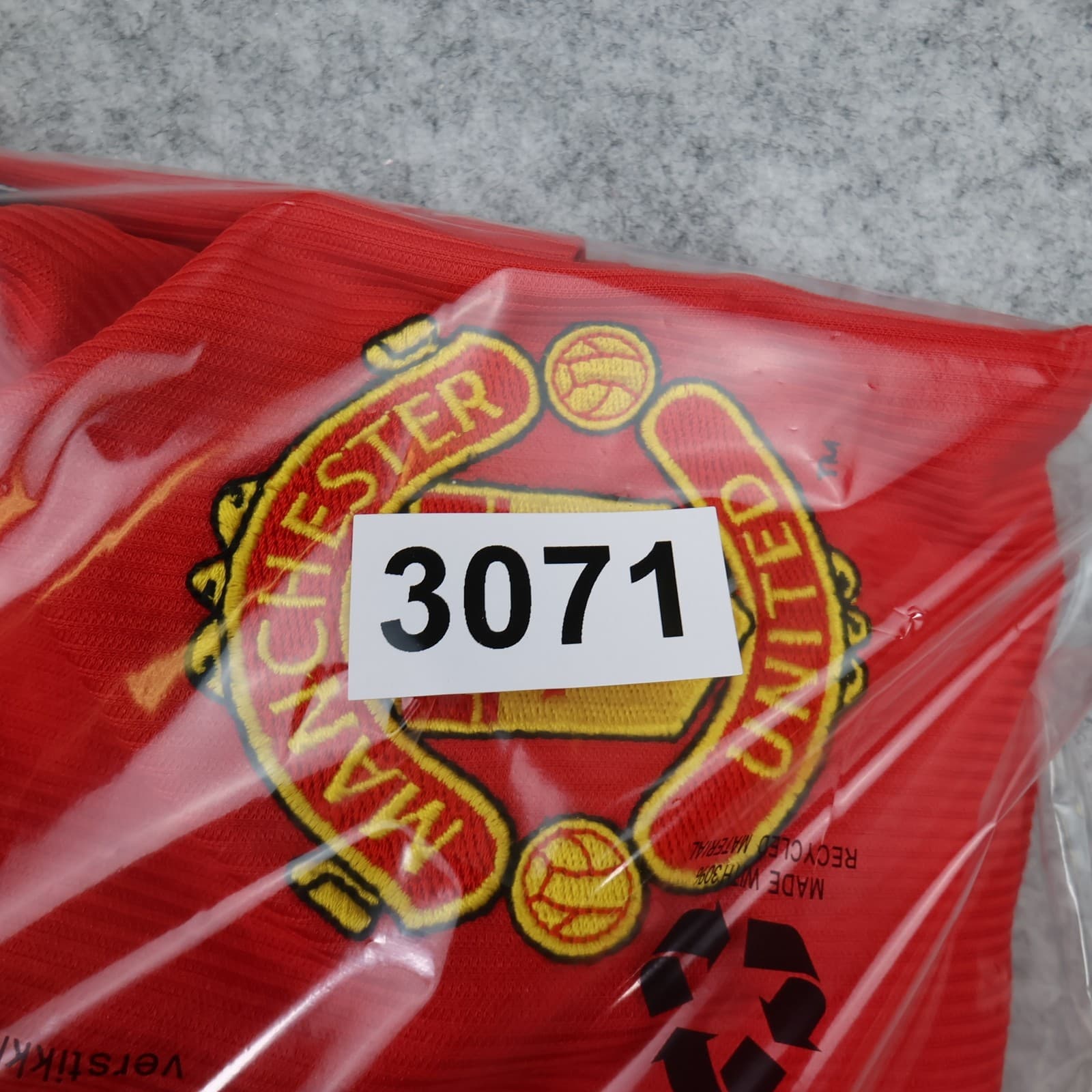Manchester United Shirt Large Red Home Kit 1998 1999 2000 Umbro Dwight Yorke 19 photo 16
