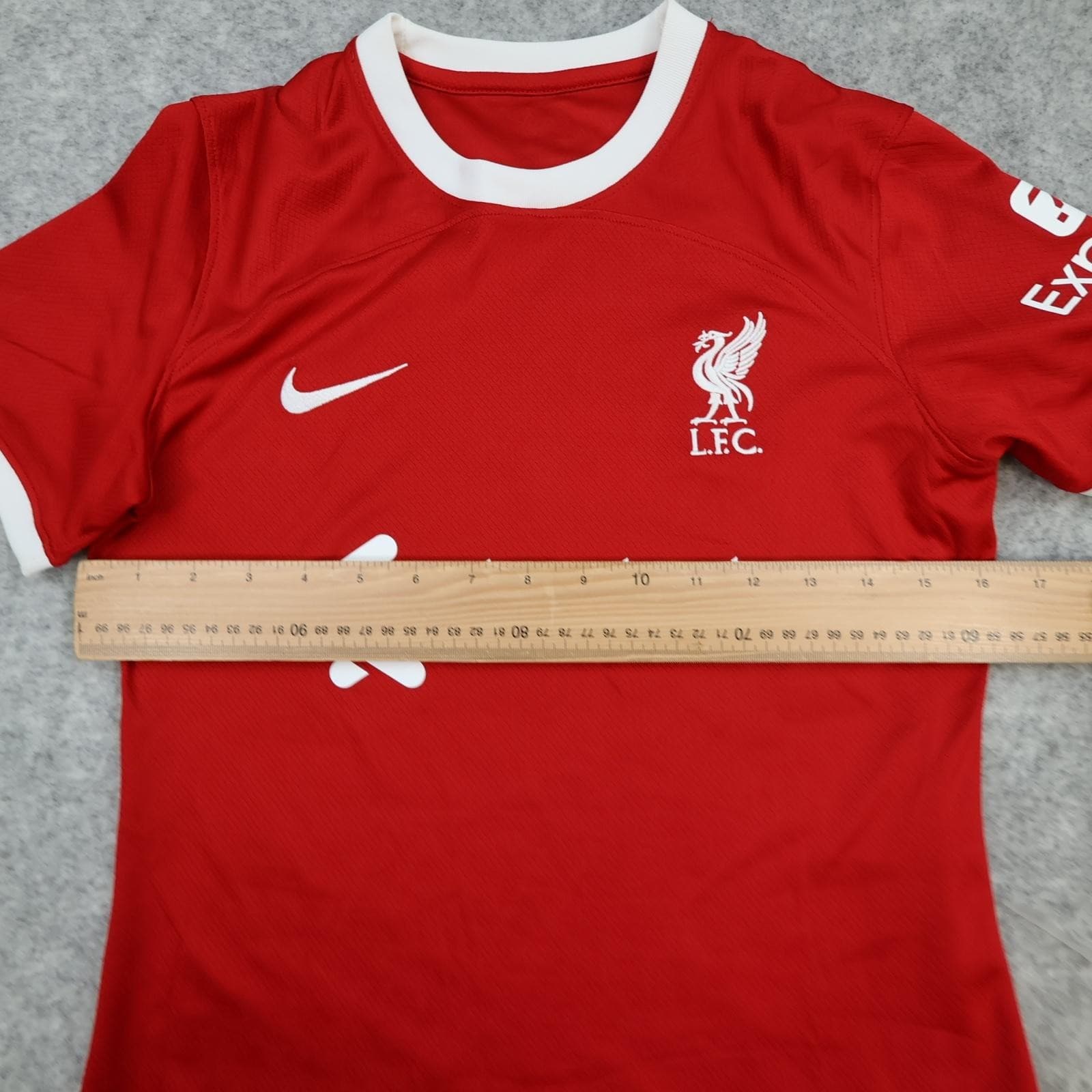 Liverpool Shirt Womens Small Red Home 2023 2024 Football Nike Standard Chartered photo 9