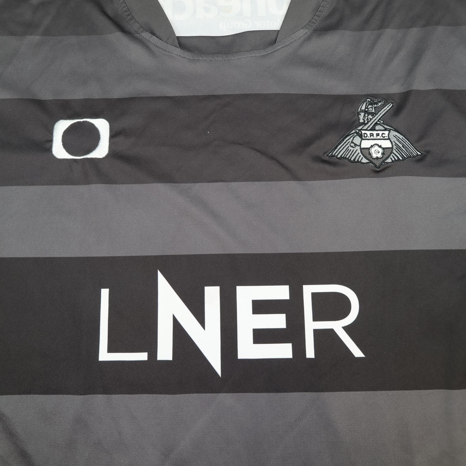 Doncaster Rovers Shirt Mens XXL Black EFL 2020 2021 Club Doncaster LNER Jersey photo 4