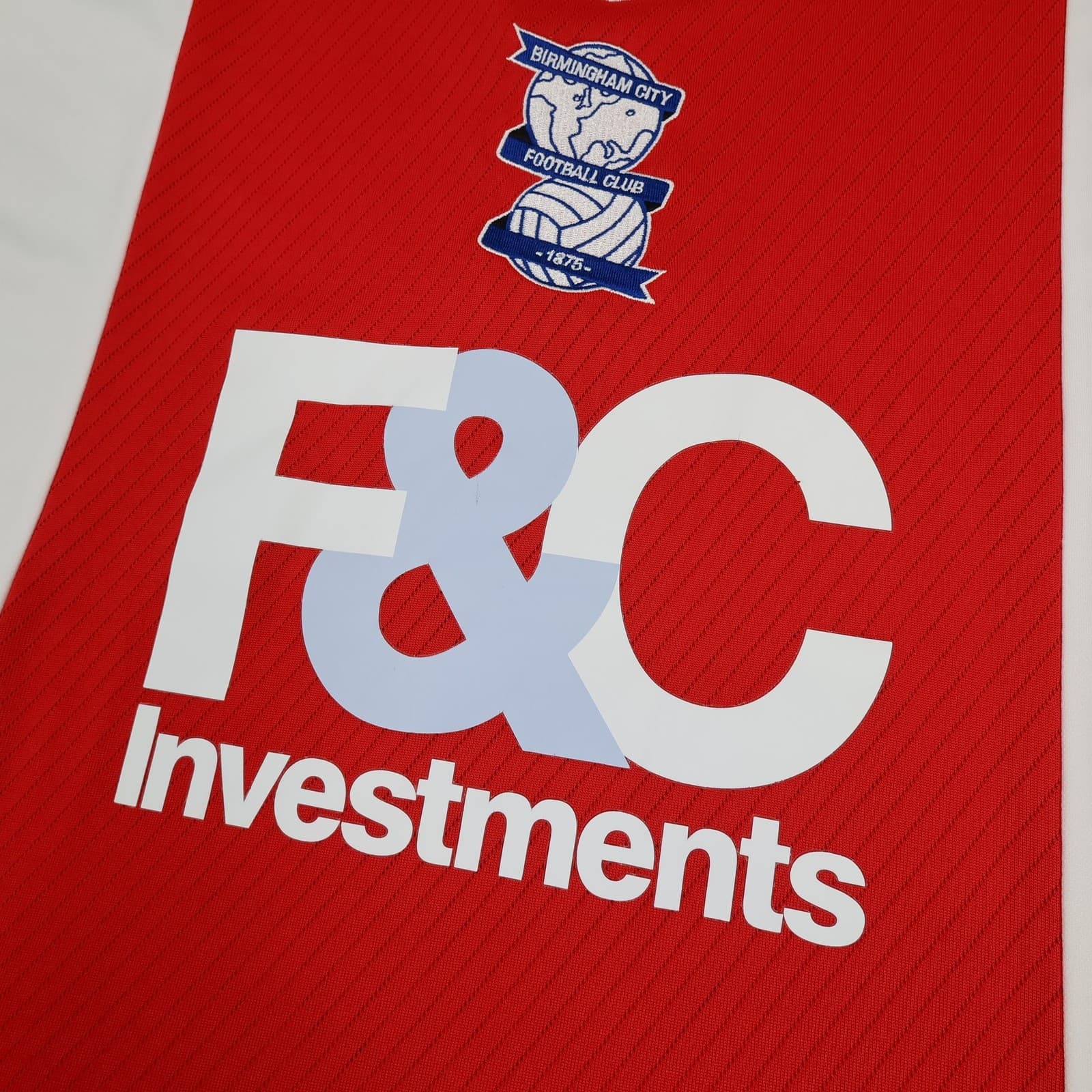 Birmingham City Shirt Mens 2XL White Away Football Umbro 2008 2009 Jersey photo 3