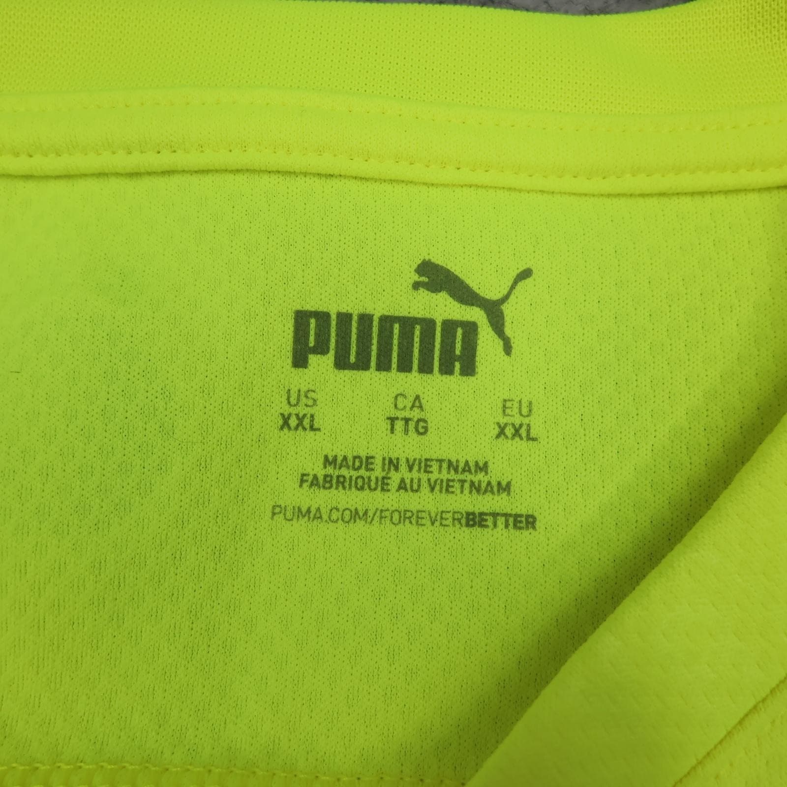 Borussia Dortmund Shirt Mens 2XL Yellow 3rd Kit 2021 2022 Football Puma Evonik photo 6