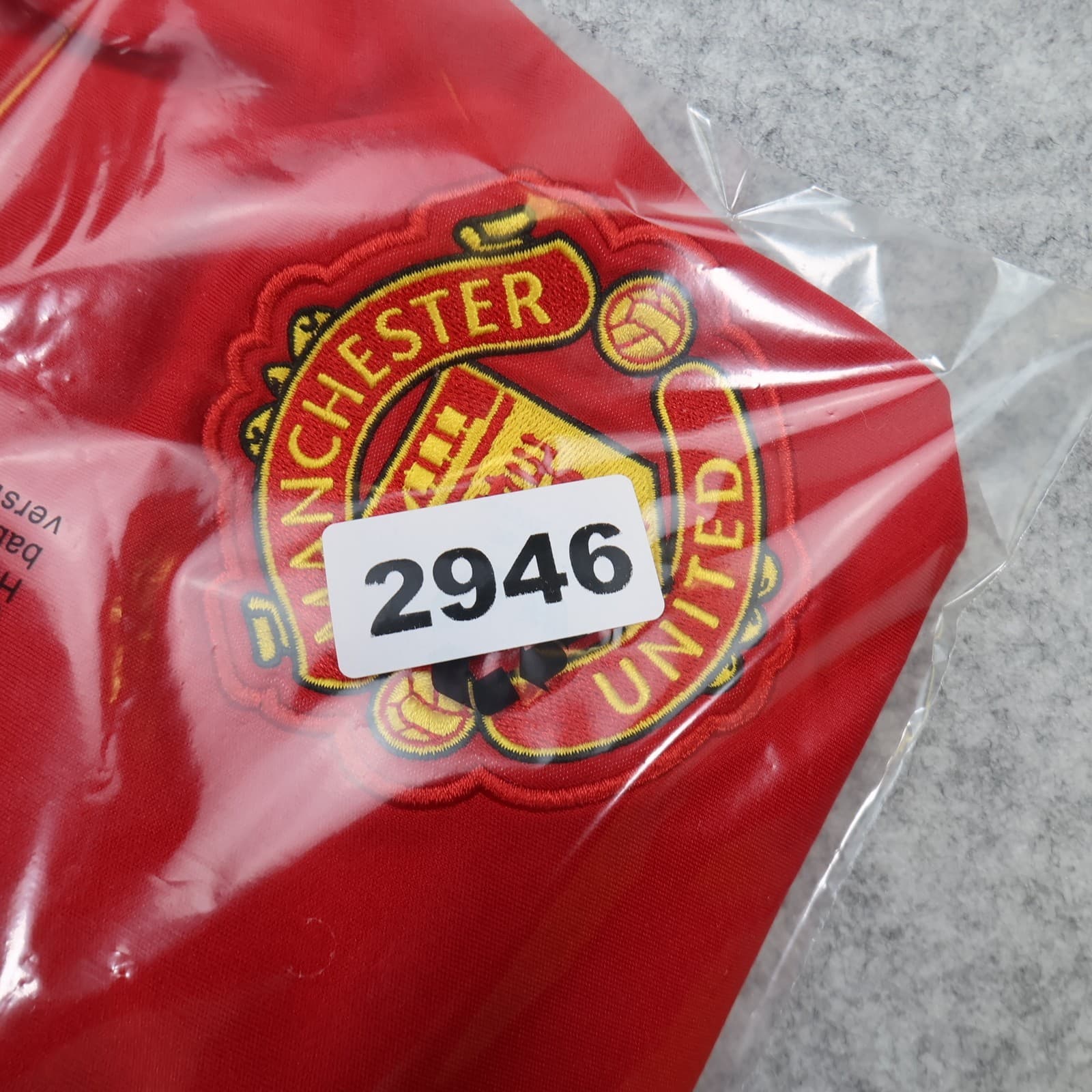 Manchester United Shirt Large Red Home Kit 2017 2018 Adidas Soccer Jersey photo 13