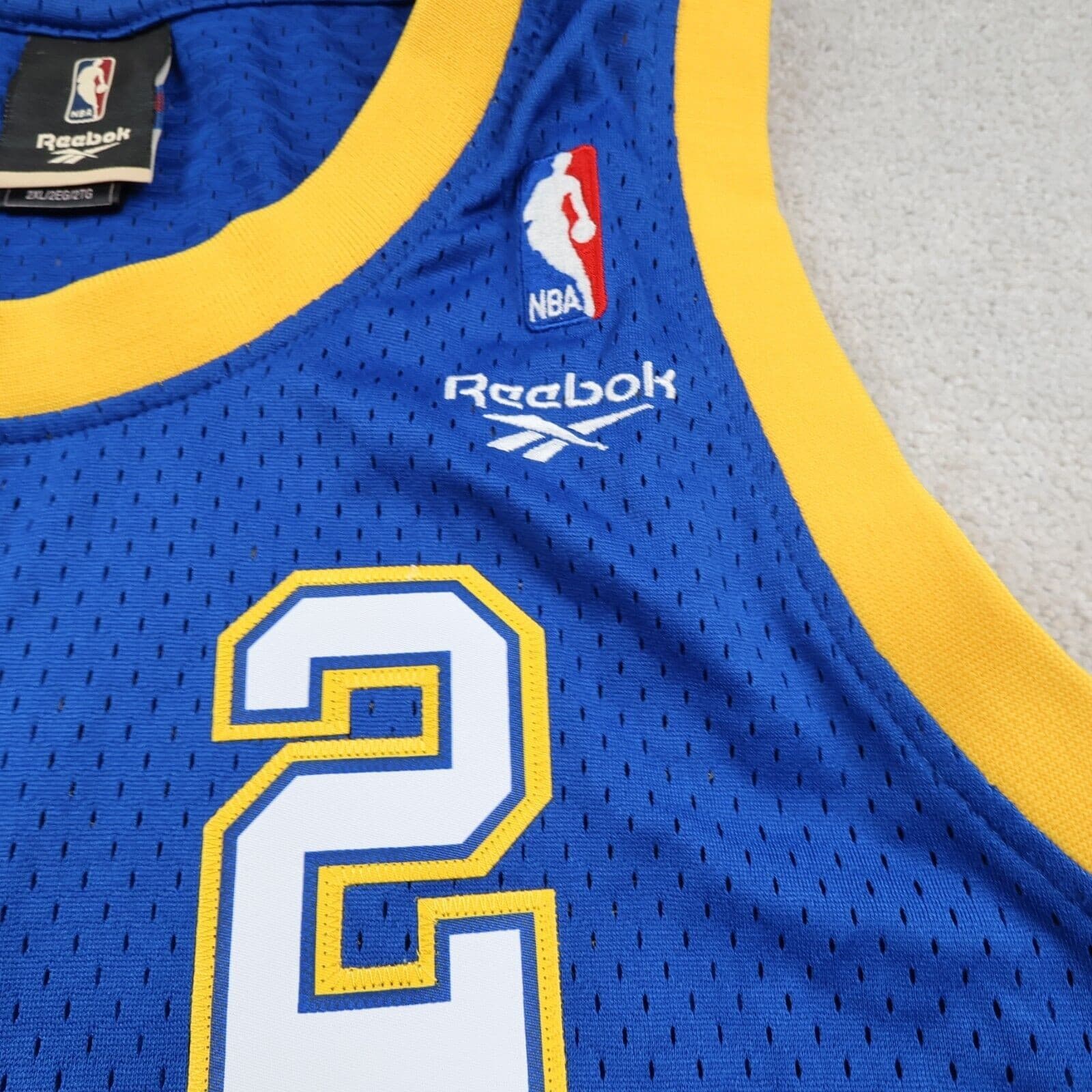 Denver Nuggets Jersey 2XL Reebok NBA Alex English Hardwood Classics 1987 1988 photo 4