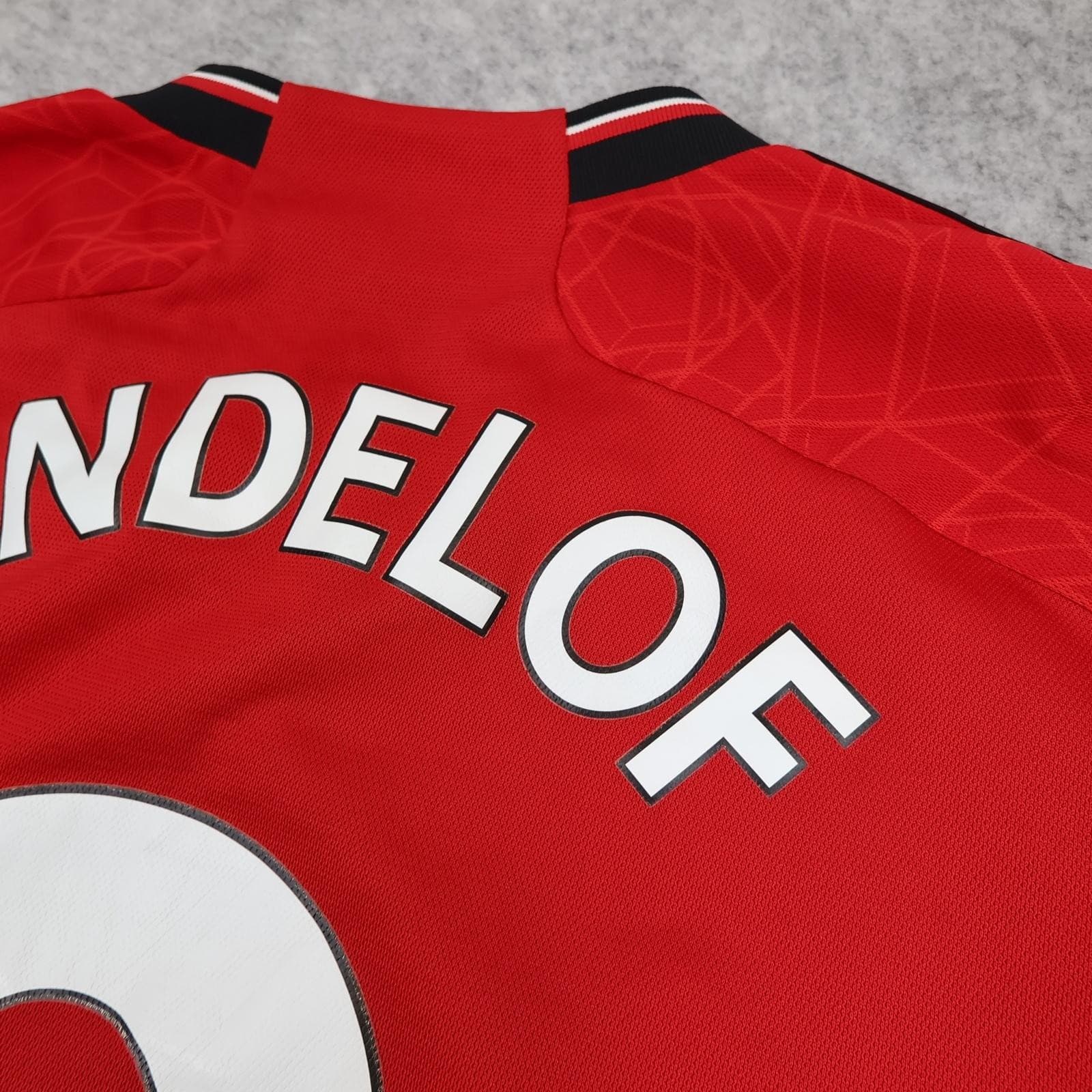 Manchester United Shirt Mens XL Red Home 2023 2024 Football Adidas Lindelof 2 photo 11