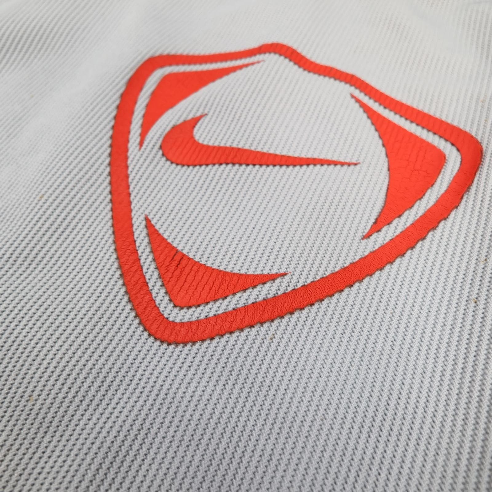 Vintage Arsenal Training Shirt Mens Medium Grey 2000 2002 Nike Soccer Jersey photo 6
