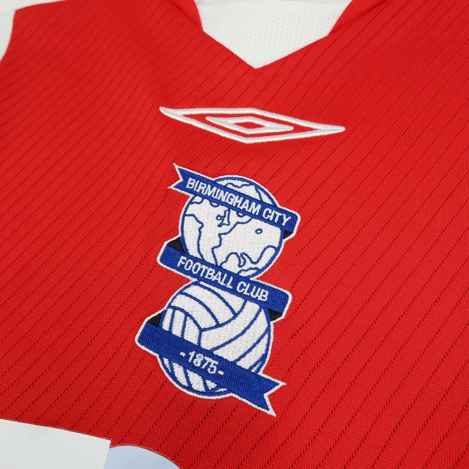 Birmingham City Shirt Mens 2XL White Away Football Umbro 2008 2009 Jersey photo 6