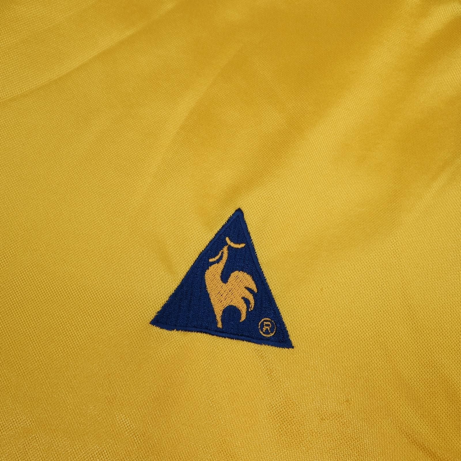 Vintage Leicester City Shirt Mens Medium Yellow Third 1999 2001 Walkers Jersey photo 5