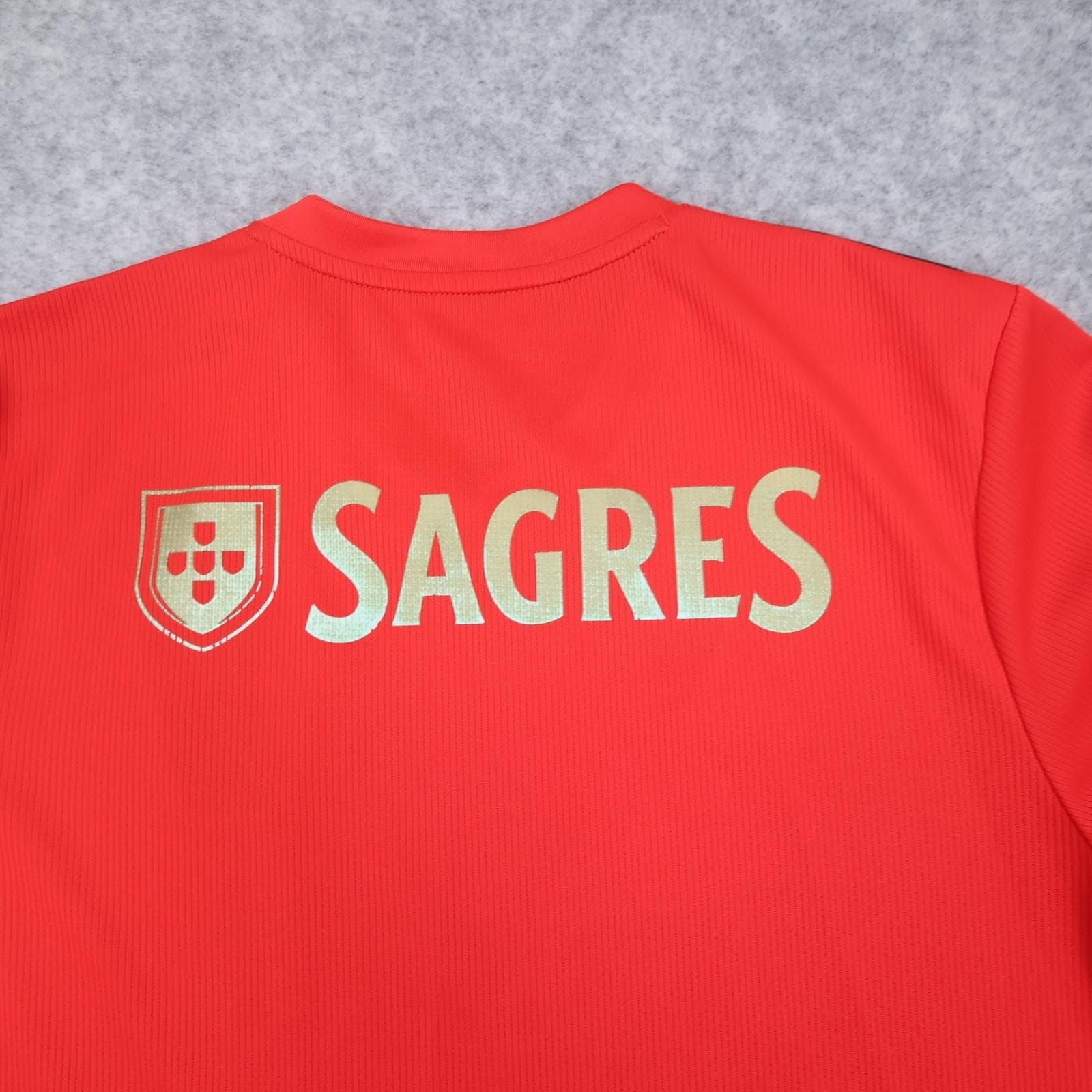 Benfica Shirt Mens Medium Red Home 2020 2021 Adidas Emirates Sagres Jersey photo 13