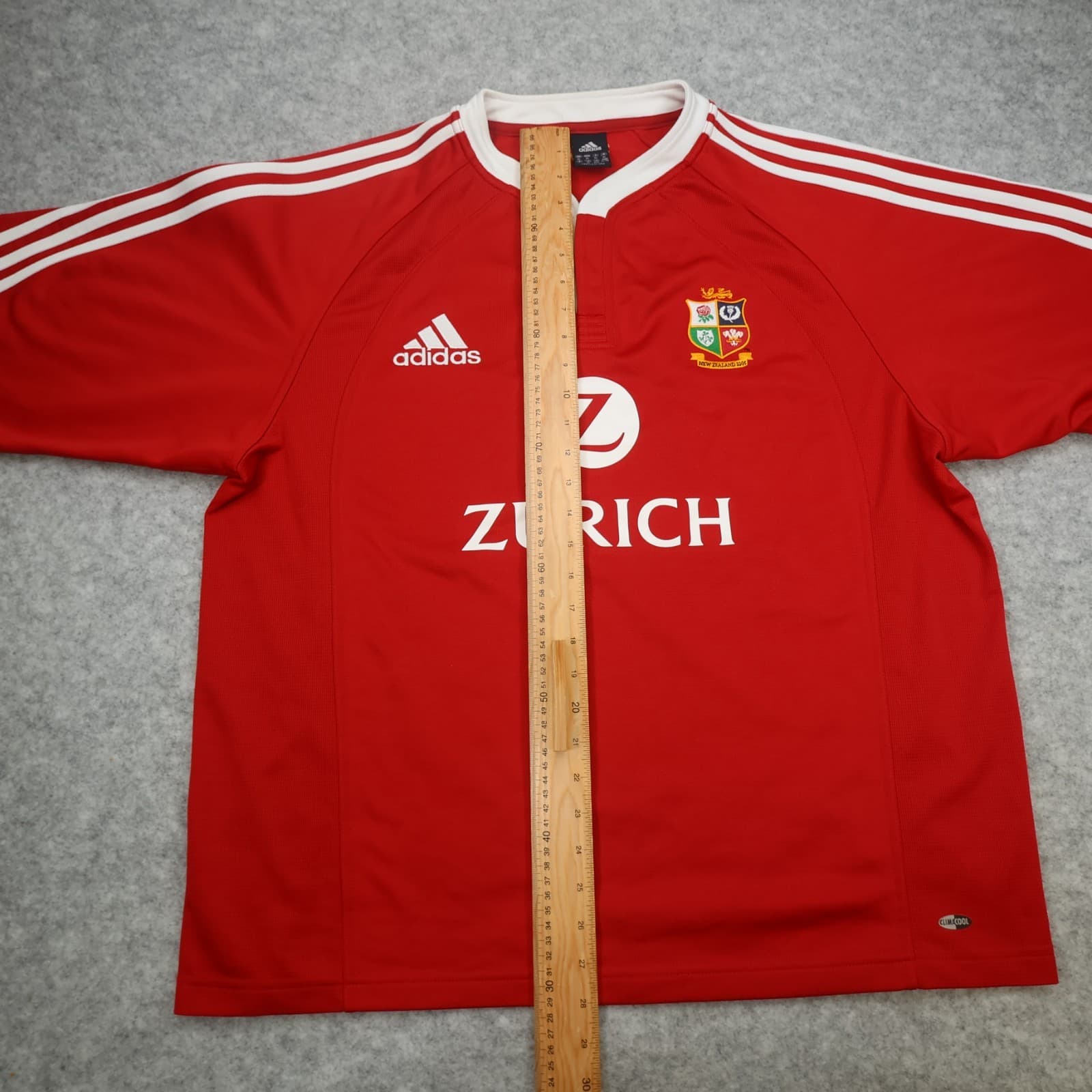 Lions Rugby Shirt Extra Large Home Adidas Jersey 2009 South Africa Tour British photo 15