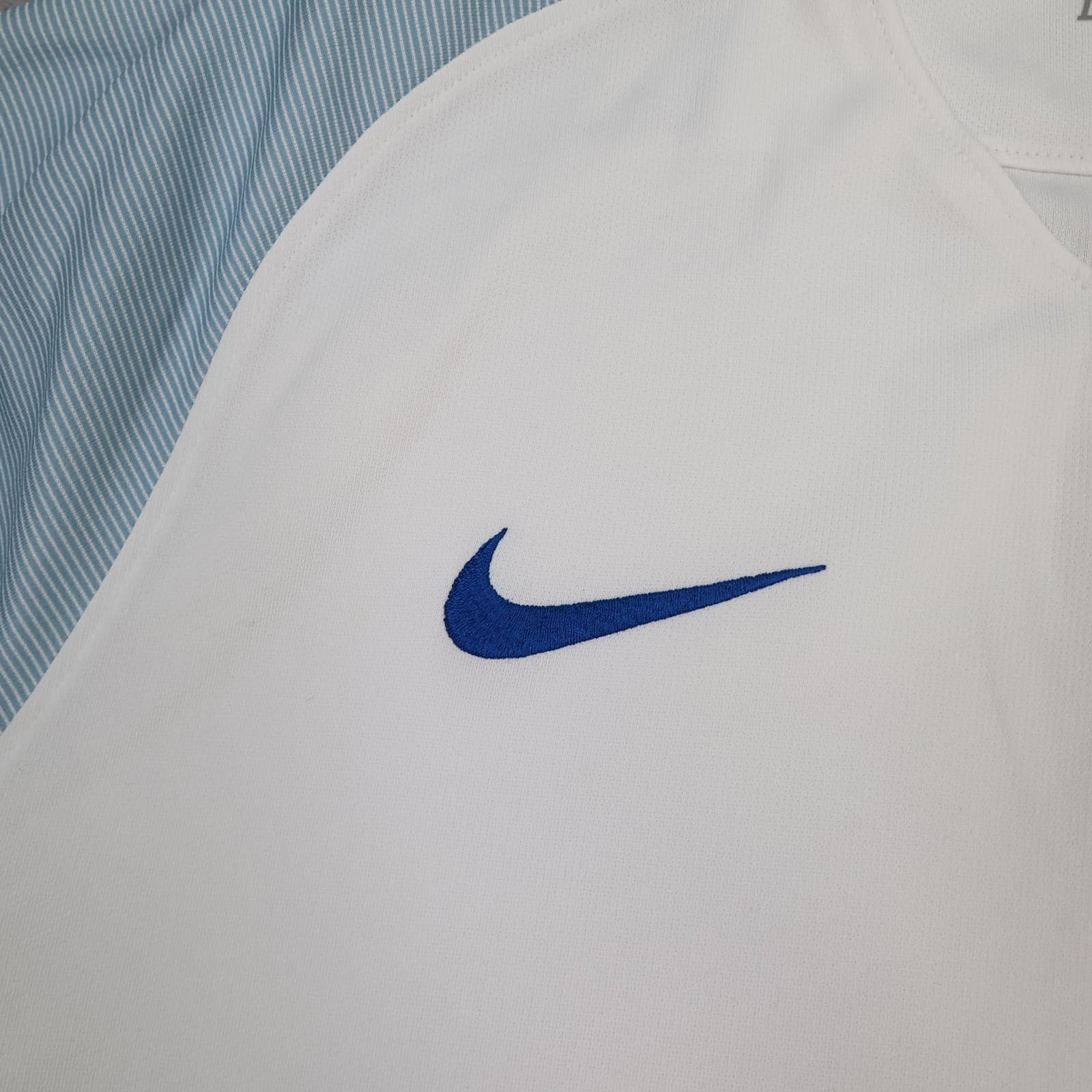 England Home Shirt Mens Large White 2016 2017 Football Nike Dri Fit Jersey Top photo 4