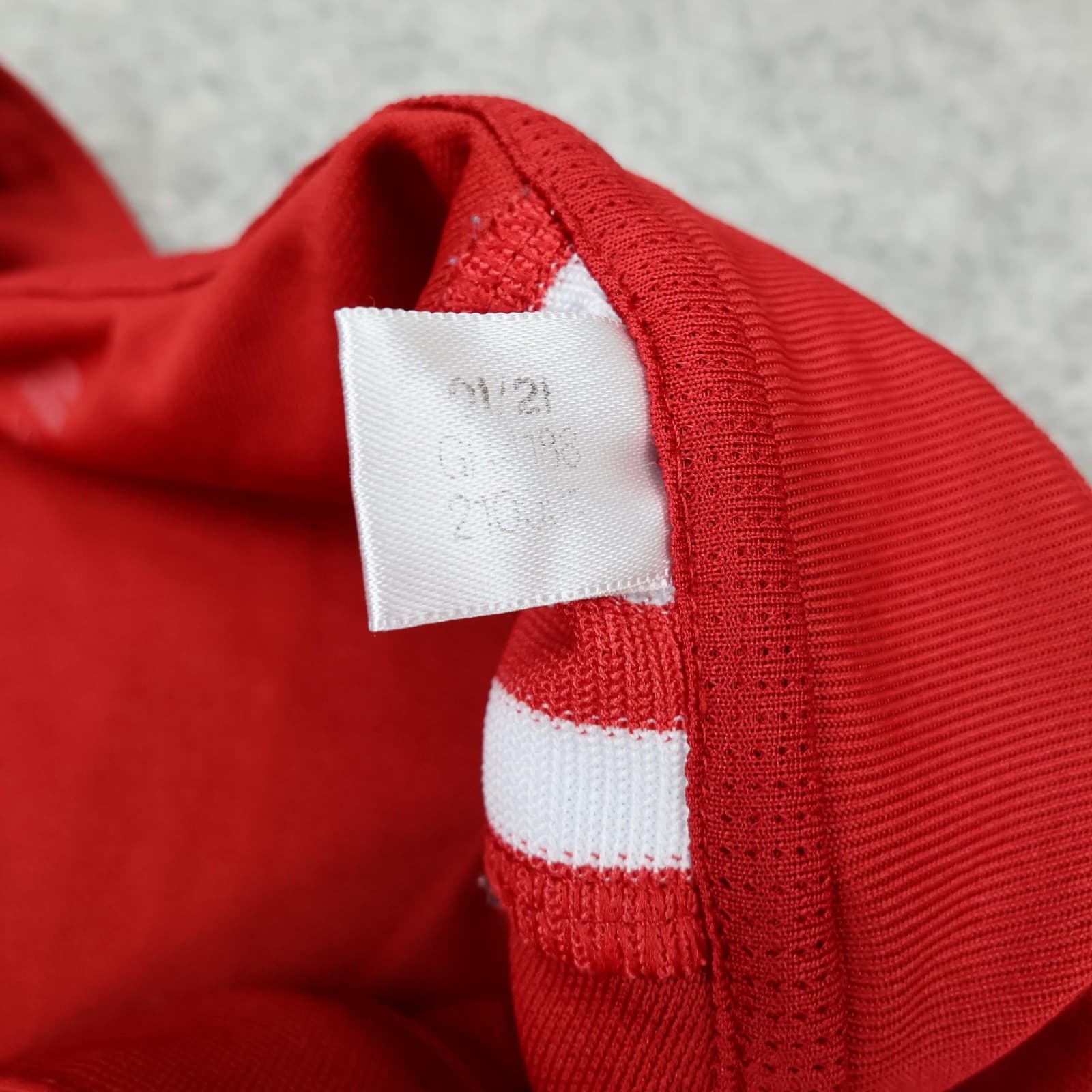 Arsenal Drill Top Mens XL Red 2021 2022 Training Football Adidas Soccer Jersey photo 8