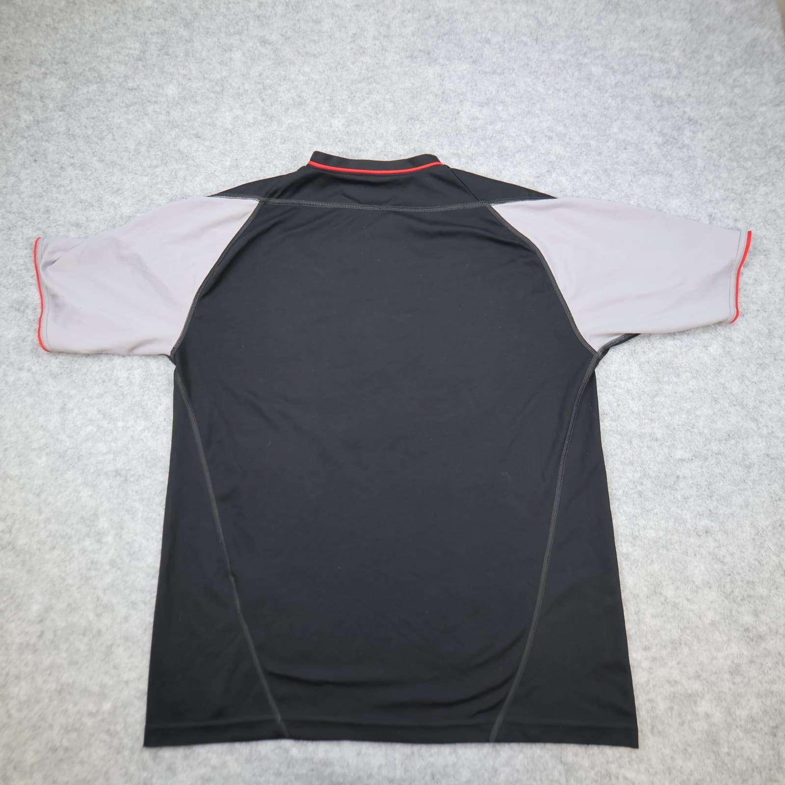 Vintage Liverpool Shirt Large Black Away Kit 2002 2004 Reebok 40 42 Jersey photo 2