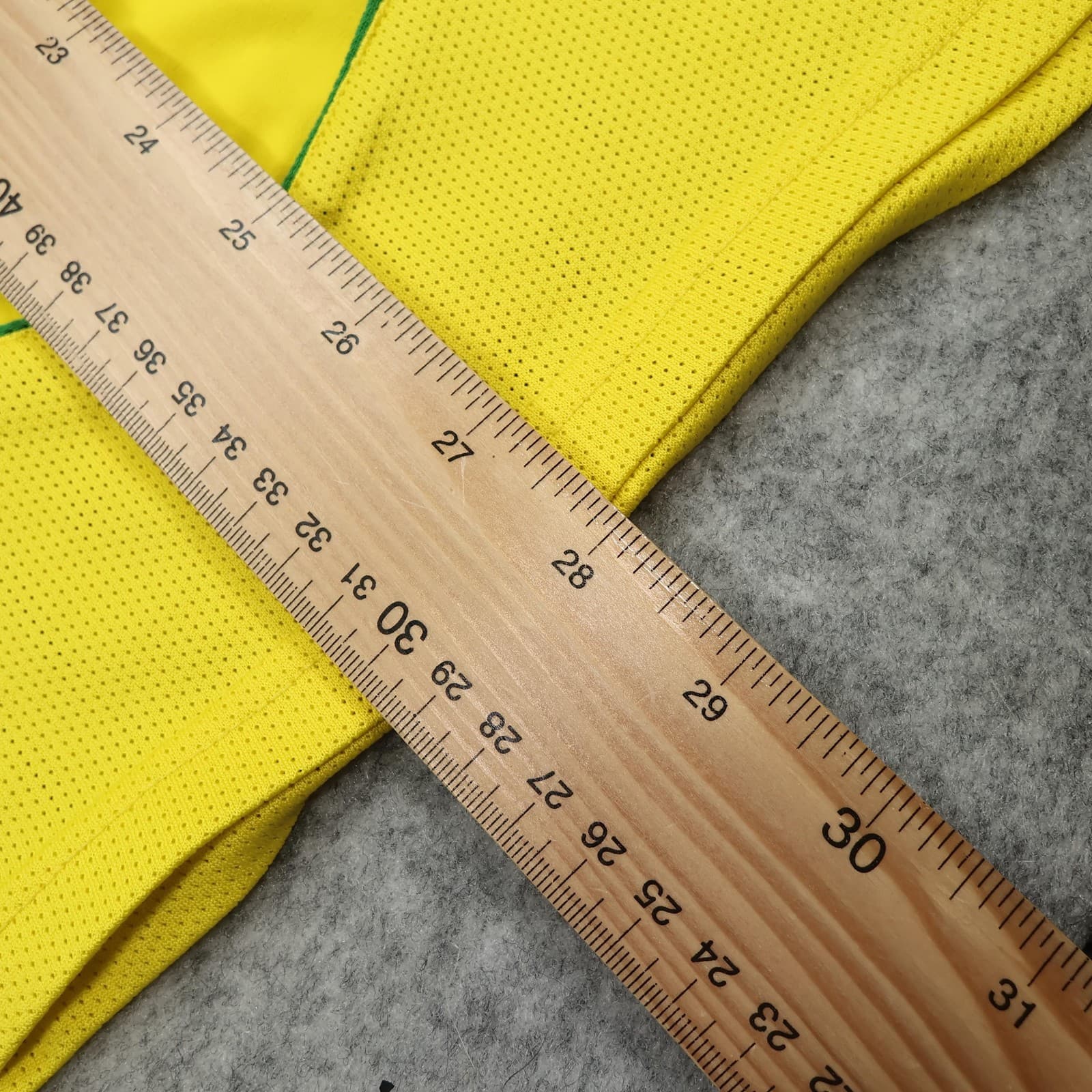 Vintage Brazil Home Shirt Mens Medium Yellow 2002 2004 Football Nike 90 Jersey photo 12