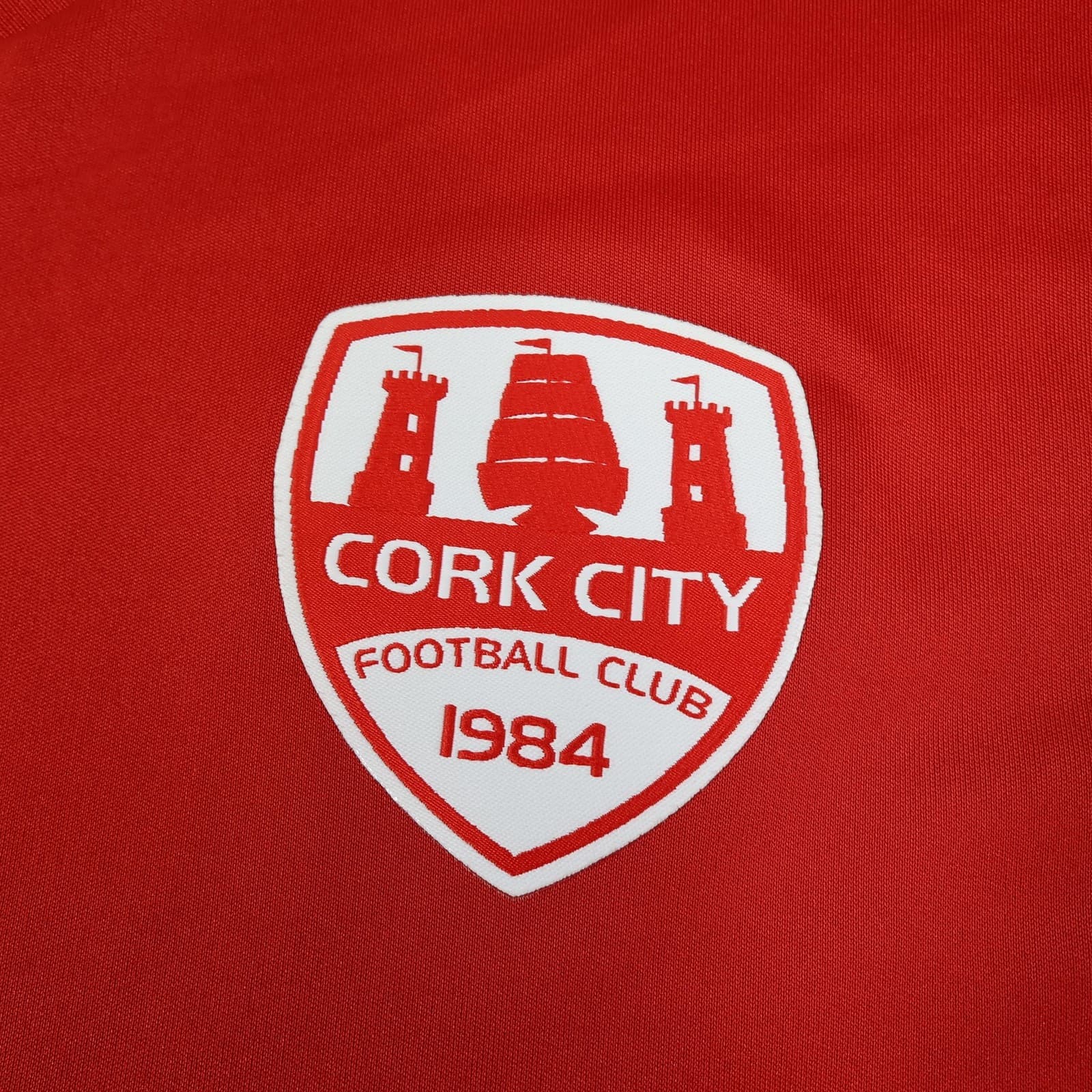 Cork City FC Shirt Mens 2XL Red Away 2023 Football Adidas Zeus Soccer Jersey photo 6