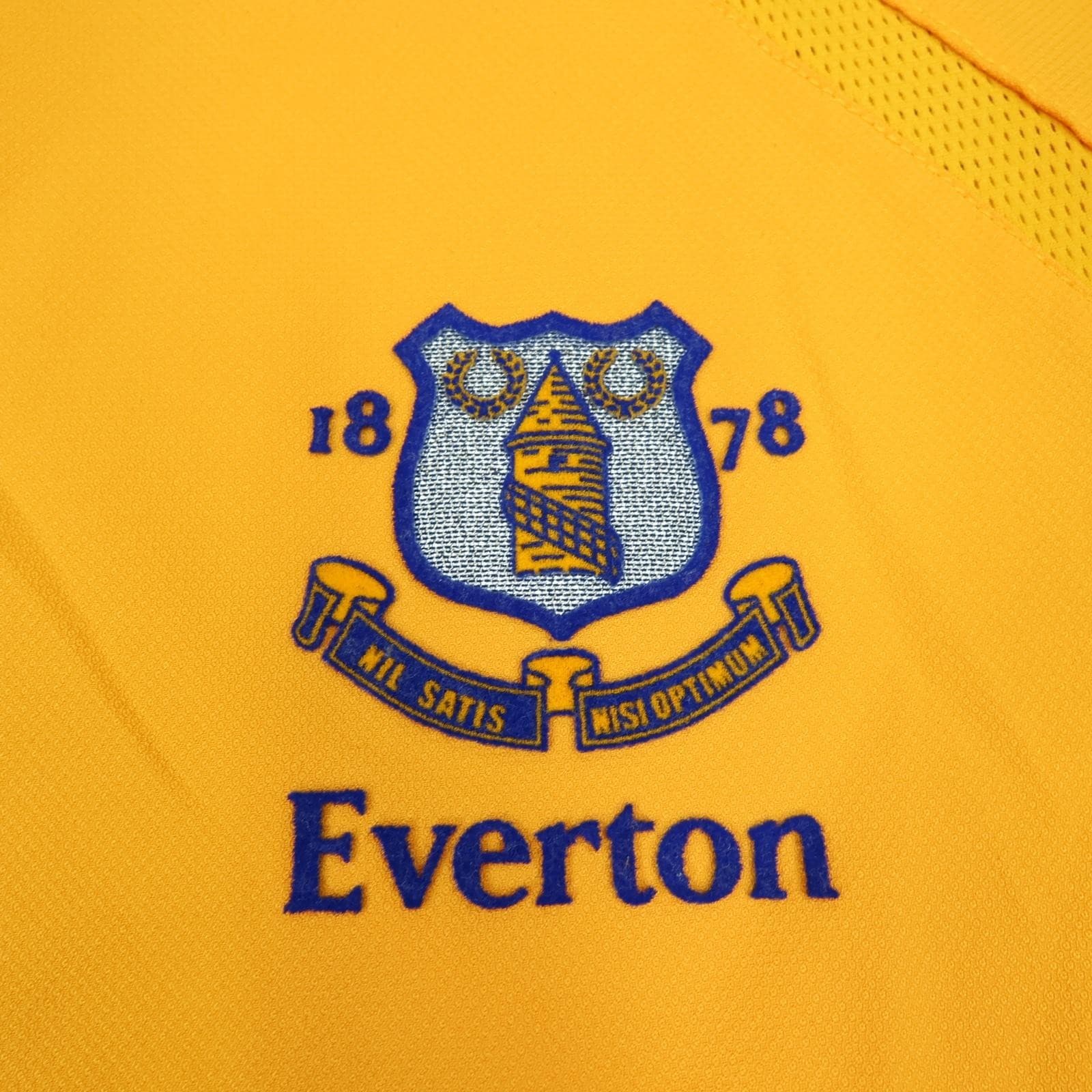 Vintage Everton Shirt Mens Large Gold Away 2003 2004 EPL Football Puma Rooney 18 photo 8