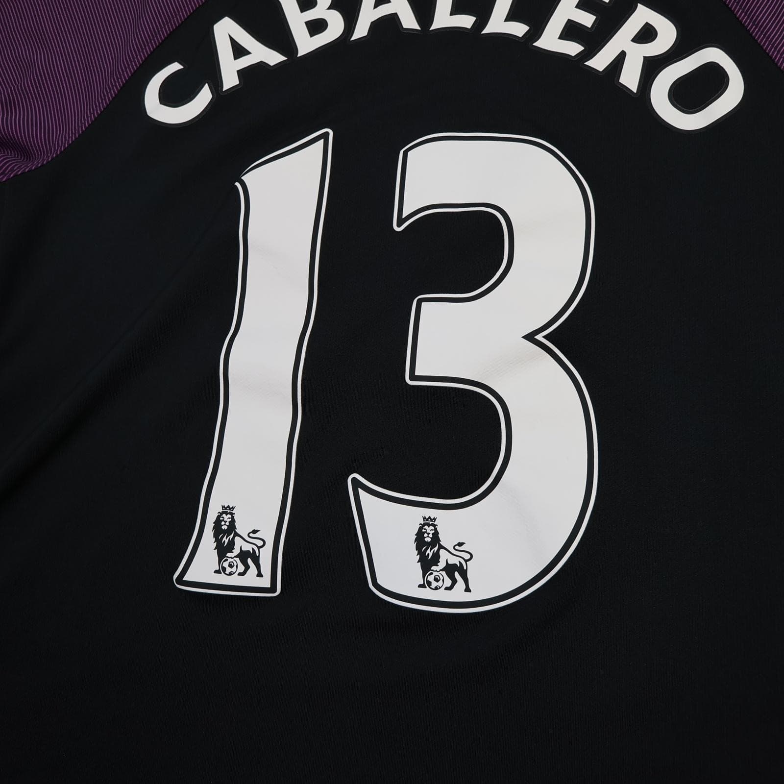 Manchester City Shirt Youth 12-13 Years Black Away Football Nike Caballero 13 photo 13