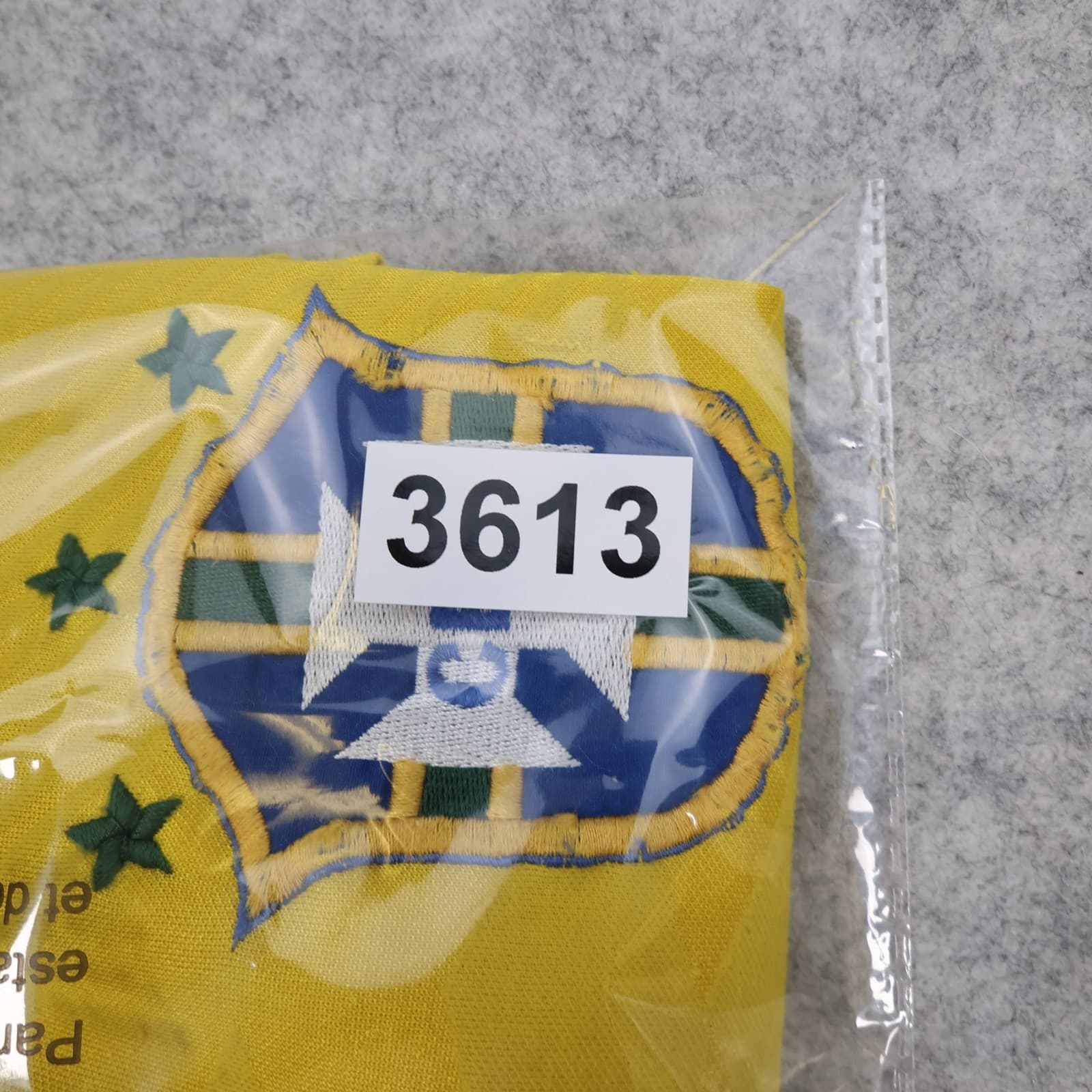 Vintage Brazil Football Shirt Large Yellow Home Kit 1993 1994 Soccer Jersey photo 13