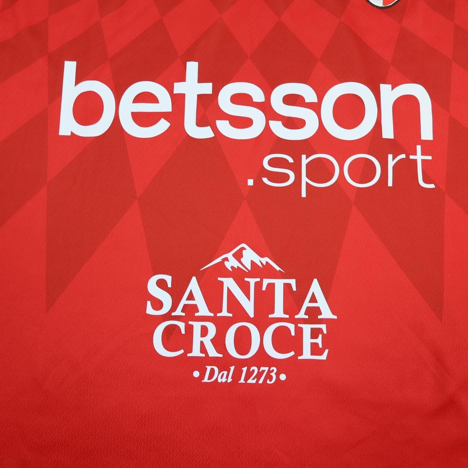 SSC Bari Shirt Mens Large Red Home 2025 2026 Errea Betsson Sport Jersey photo 7
