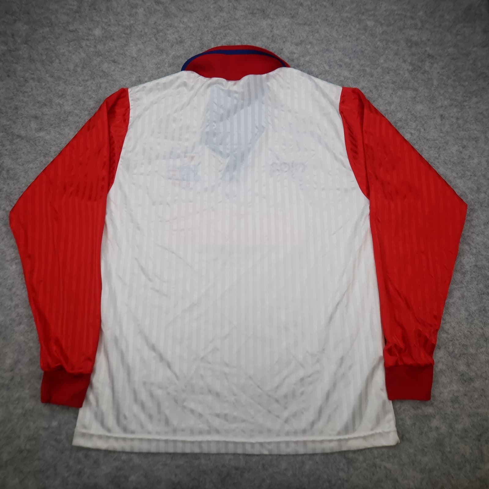 Vintage Rushden and Diamonds Home Shirt White Red Large 1997 1998 Soccer Jersey photo 2