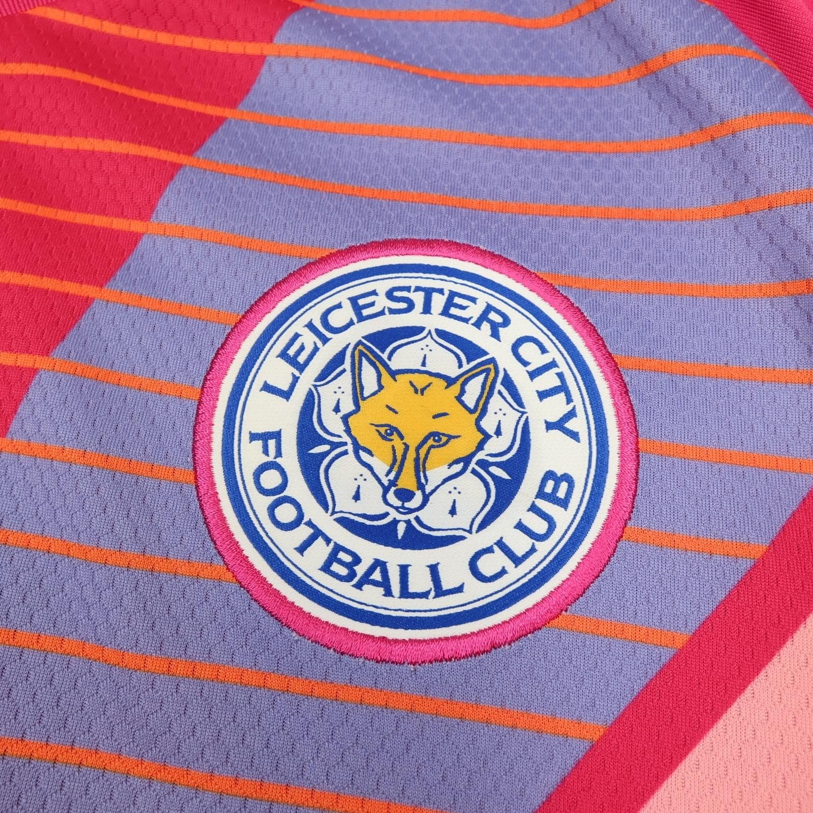 Leicester City Goalkeeper Shirt Mens Medium Womens 2024 2025 Pink 23 Jersey photo 6