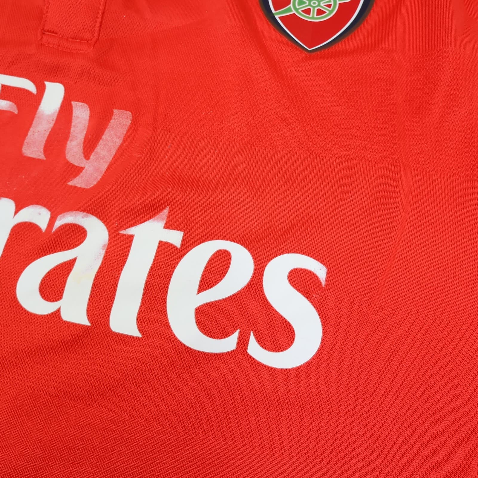 Arsenal Shirt Mens 2XL Red Home 2015 2016 Football Puma Emirates Soccer Jersey photo 6