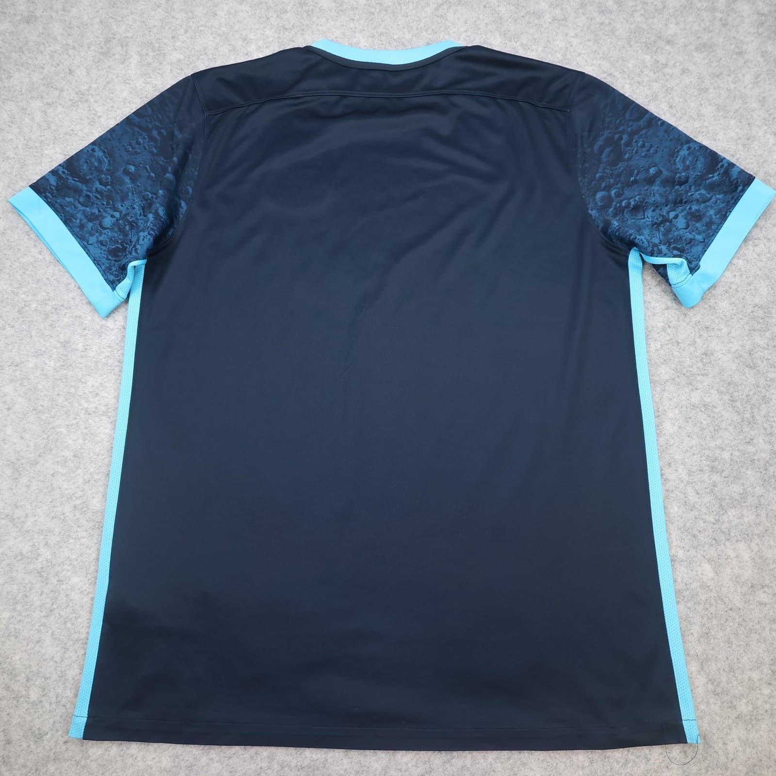 Manchester City Shirt Mens Large Blue Away 2015 2016 Football Nike Soccer Jersey photo 2