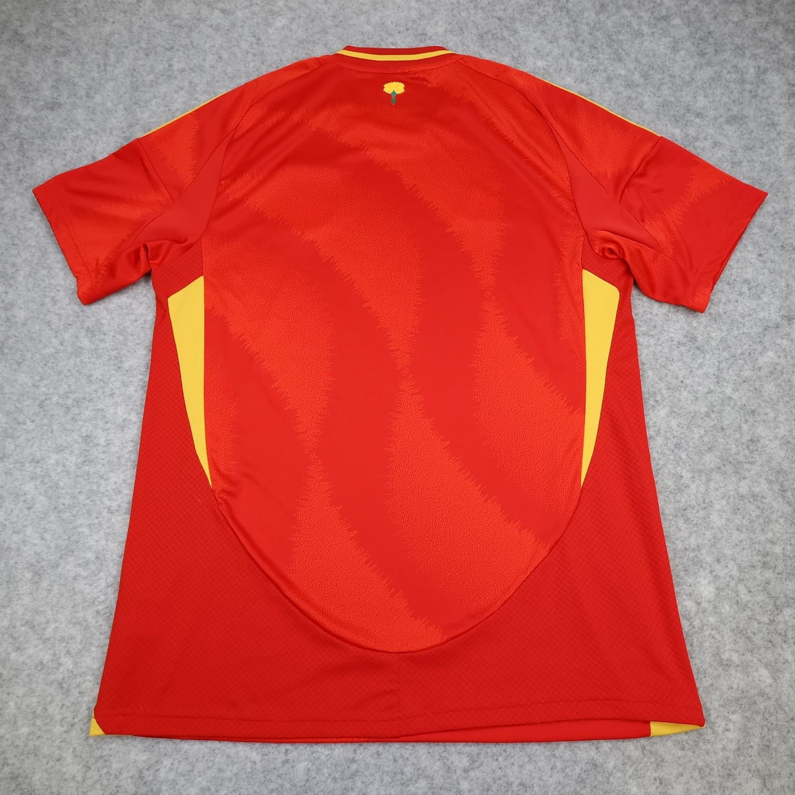 Spain Home Shirt Mens Large Red 2024 2025 Football Adidas Soccer Jersey photo 2
