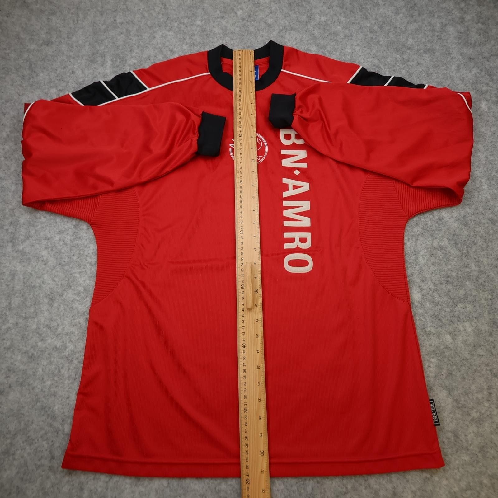 Vintage Ajax Shirt Mens XL Red Training 1998 1999 Umbro ABN AMRO 90s Jersey photo 11