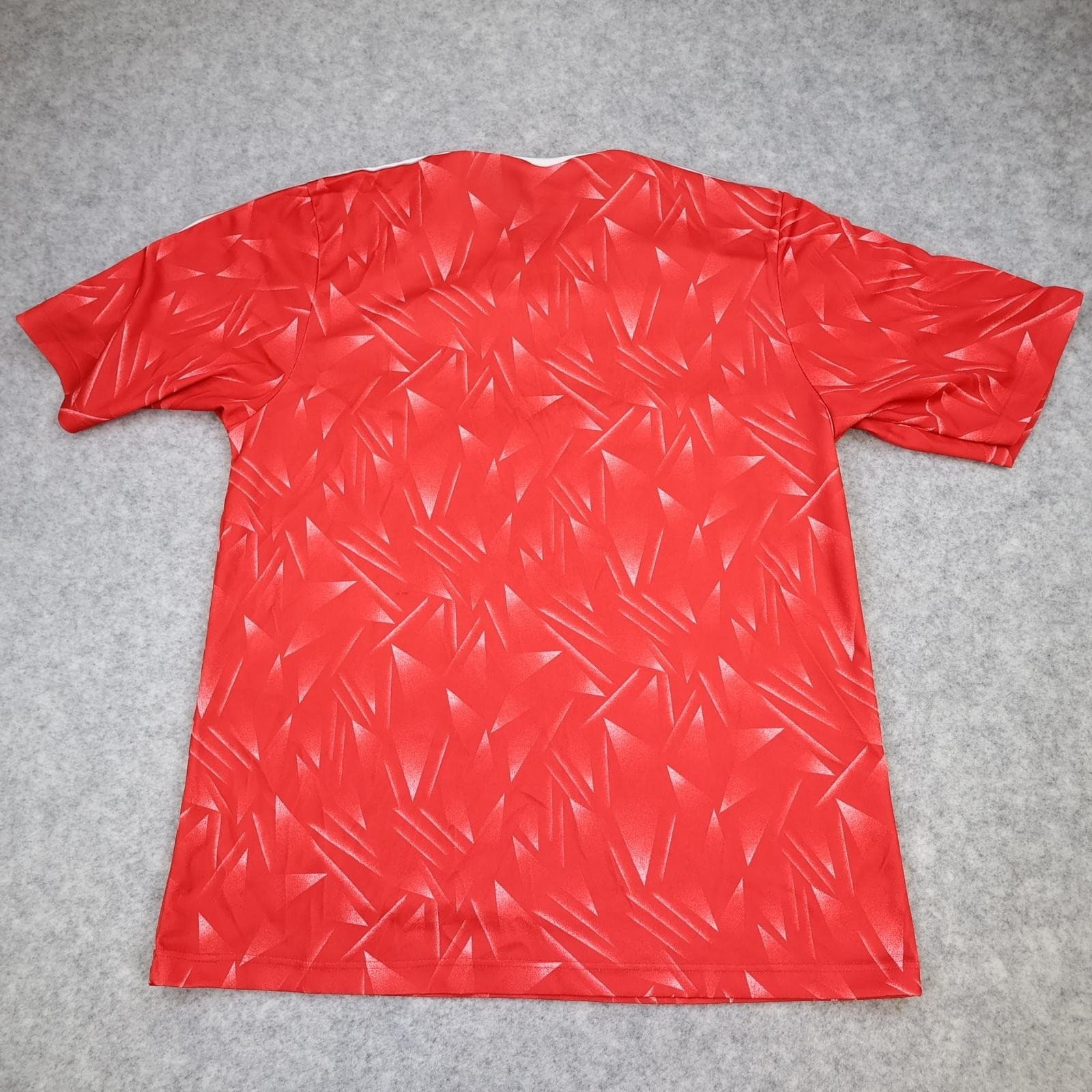 Vintage Liverpool Shirt Mens Medium Red 1989 1991 Adidas Candy Soccer Jersey photo 2