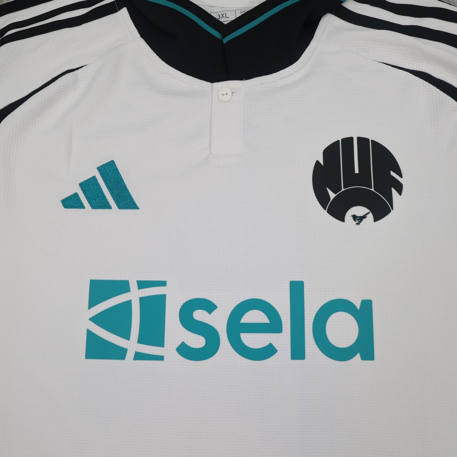 Newcastle United Shirt 3XL White Third Kit 2024 2025 Adidas Jersey  Isak 14 photo 4