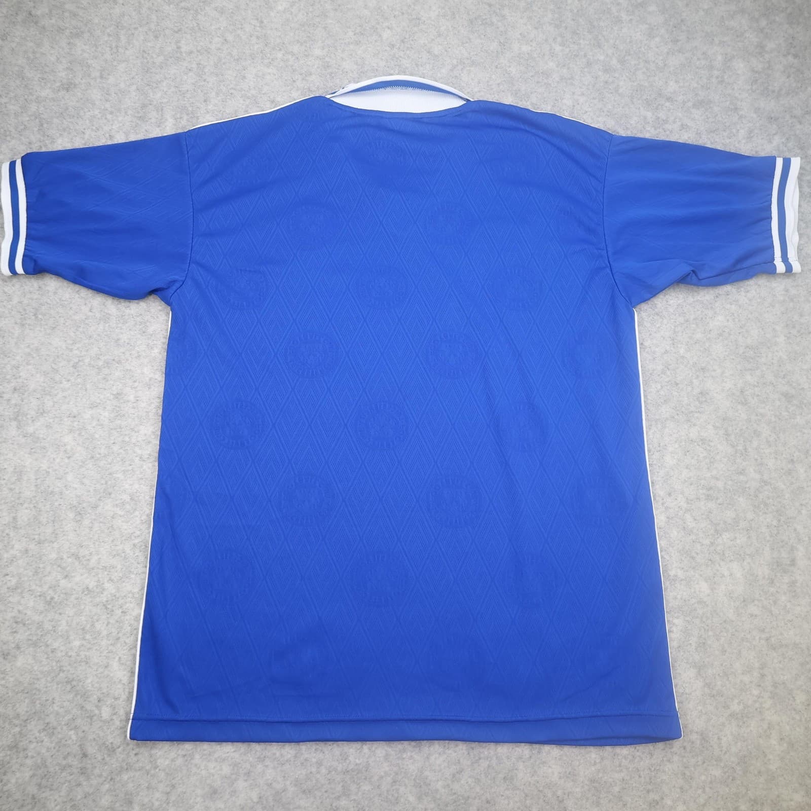 Leicester City Shirt Mens Large Blue Home 1998 2000 Score Draw Walkers Jersey photo 2
