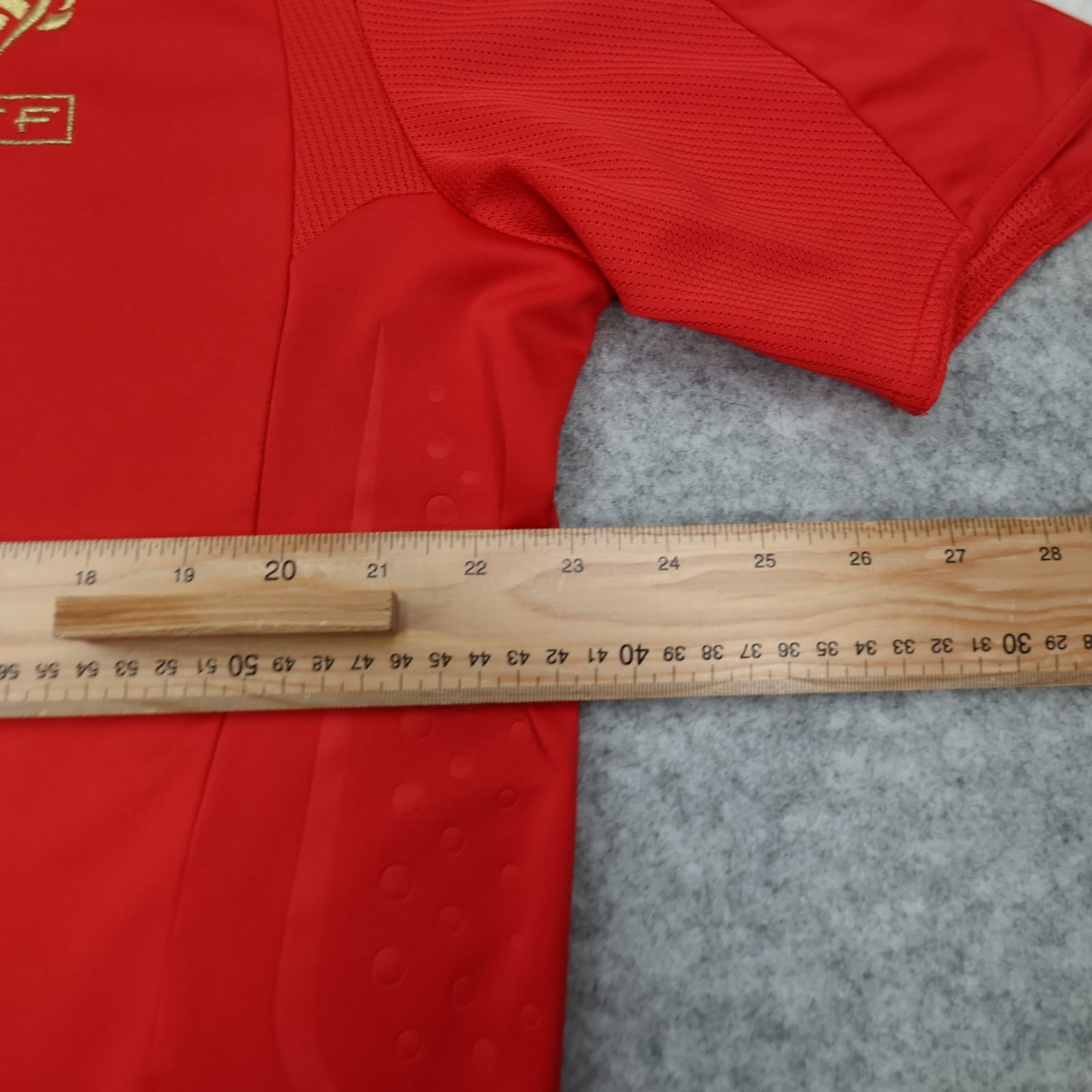 France Football Shirt Extra Large Red Away Kit 2008 2010 Jersey Soccer Les Bleus photo 8