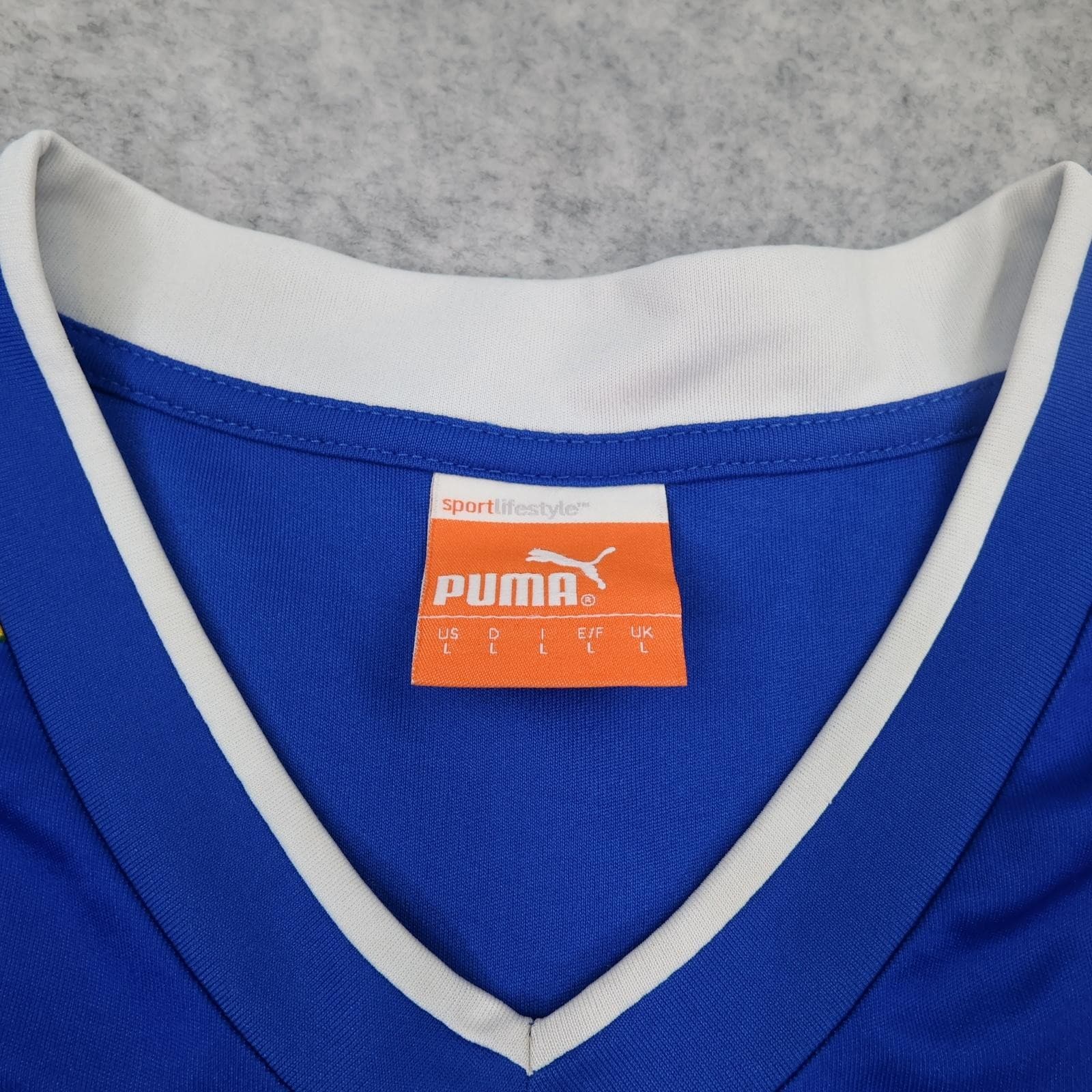 Cardiff City Shirt Mens Large Blue Away 2012 2013 Football Puma Soccer Jersey photo 5