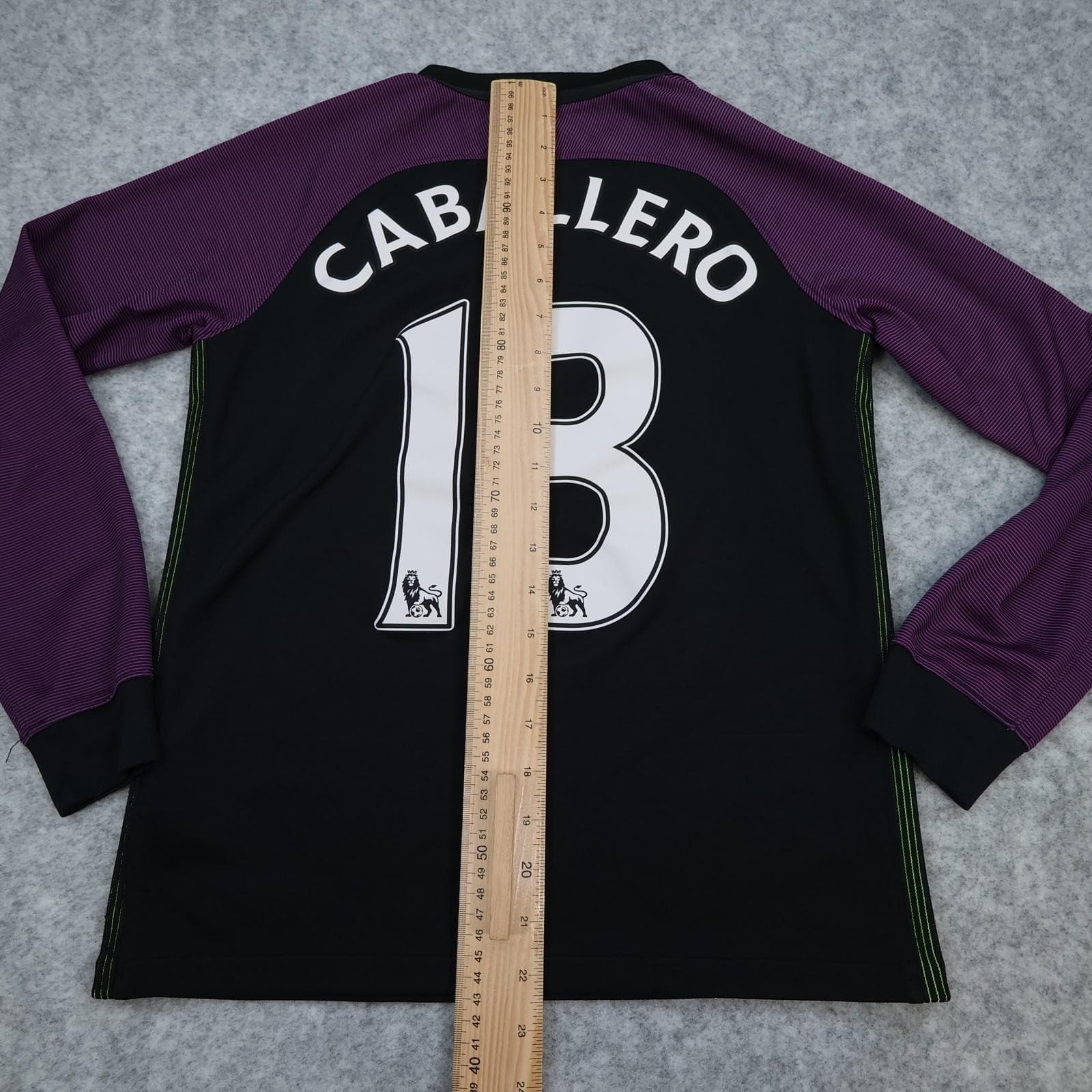 Manchester City Shirt Youth 12-13 Years Black Away Football Nike Caballero 13 photo 16