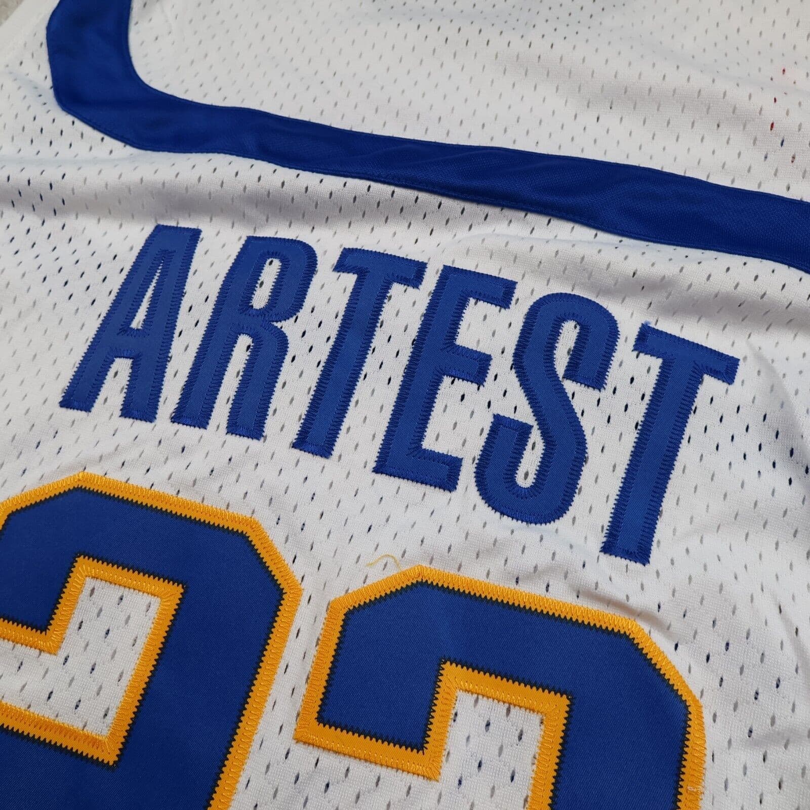 Vintage Indiana Pacers Jersey 3XL Nike 90s Basketball NBA Ron Artest photo 12